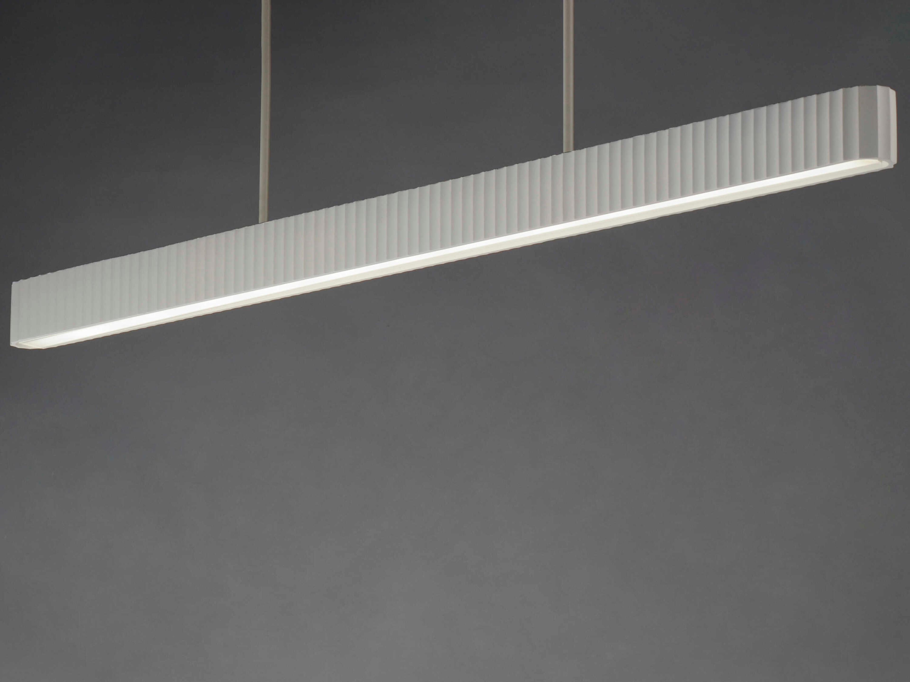 ET2 Delphi 1-Light Chaulk White Island Pendant