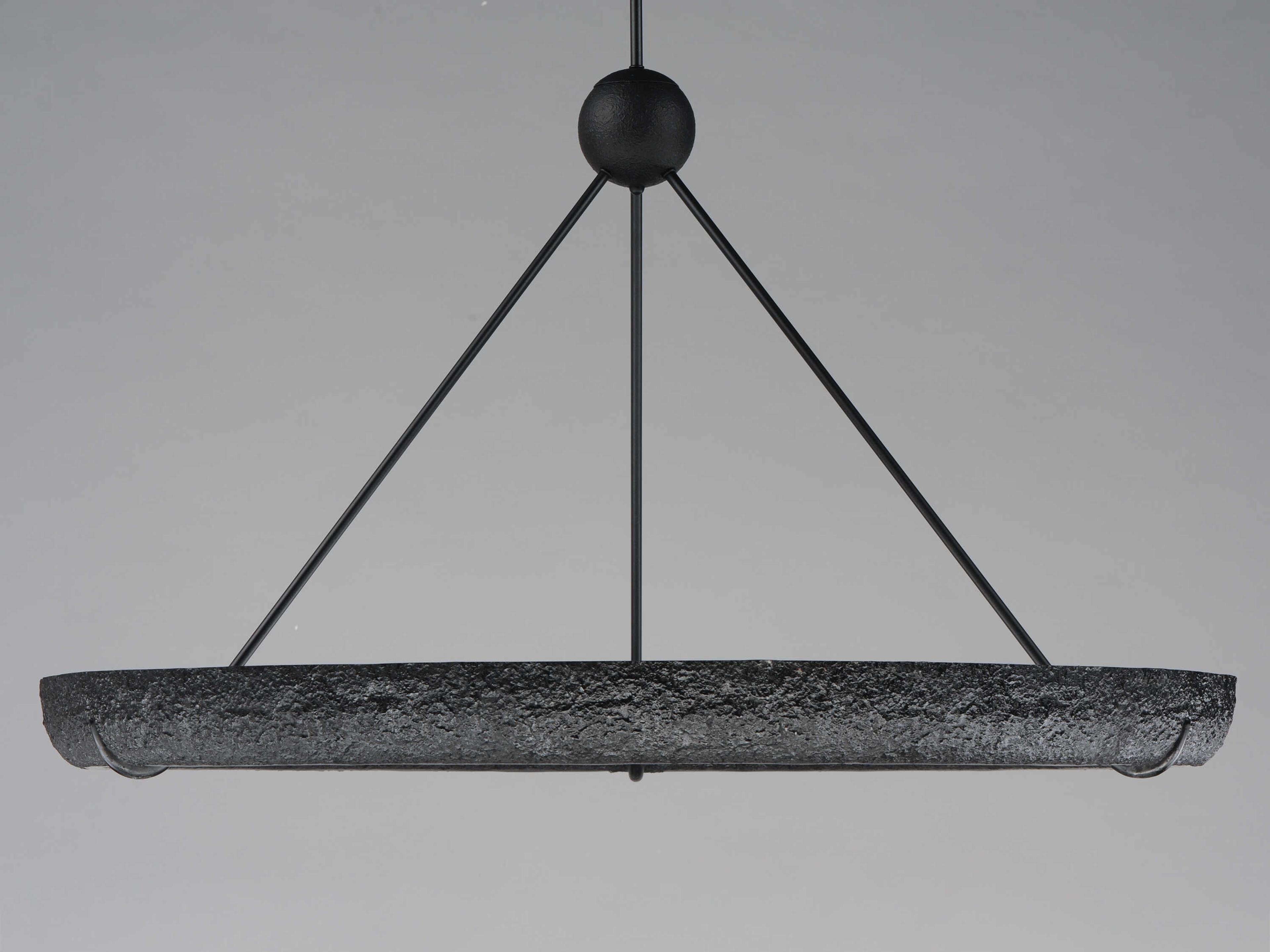 ET2 Geist Black Round Pendant