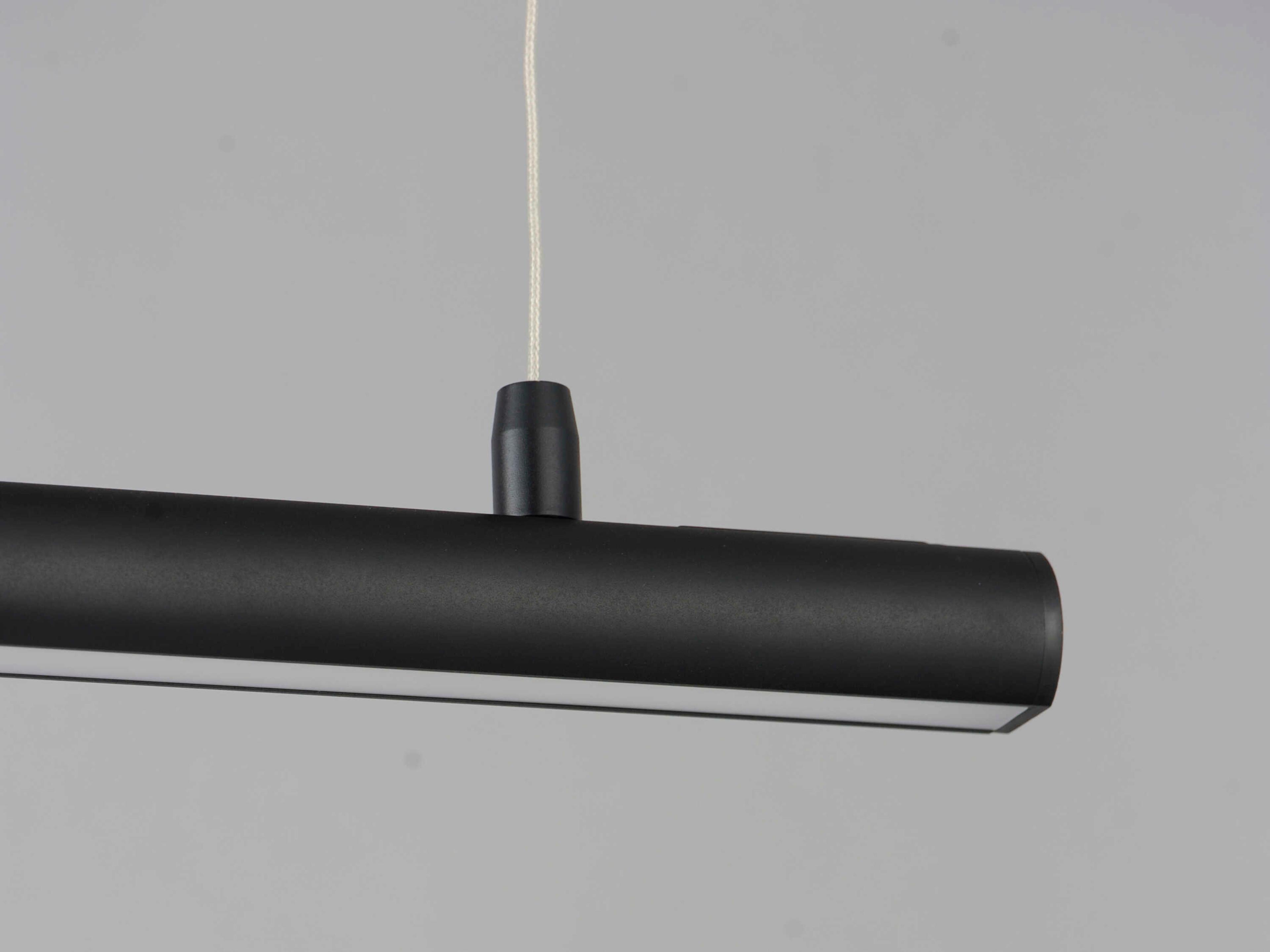ET2 Continuum 1-Light Black LED Linear Island Pendant