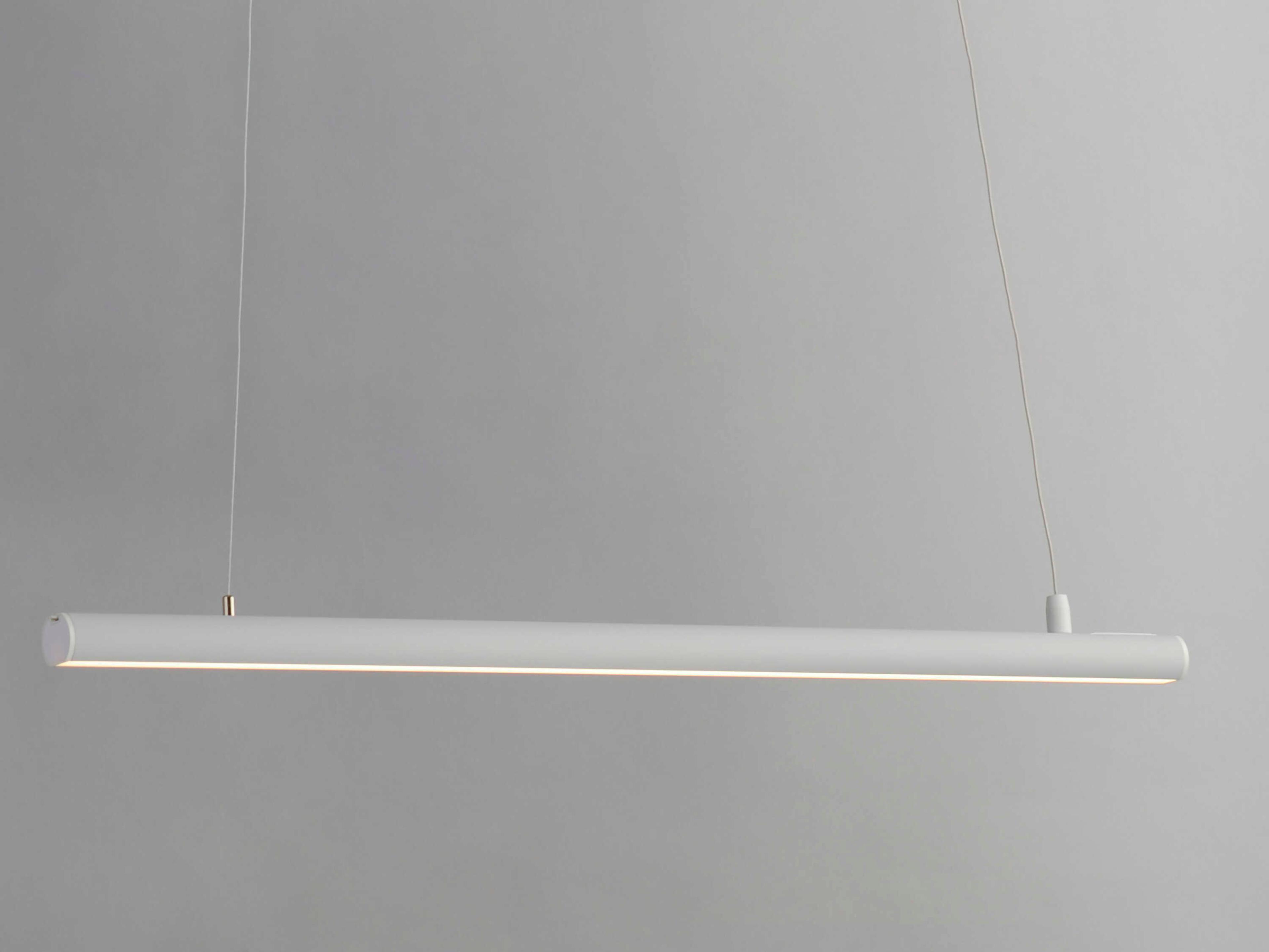 ET2 Continuum 1-Light White LED Linear Island Pendant