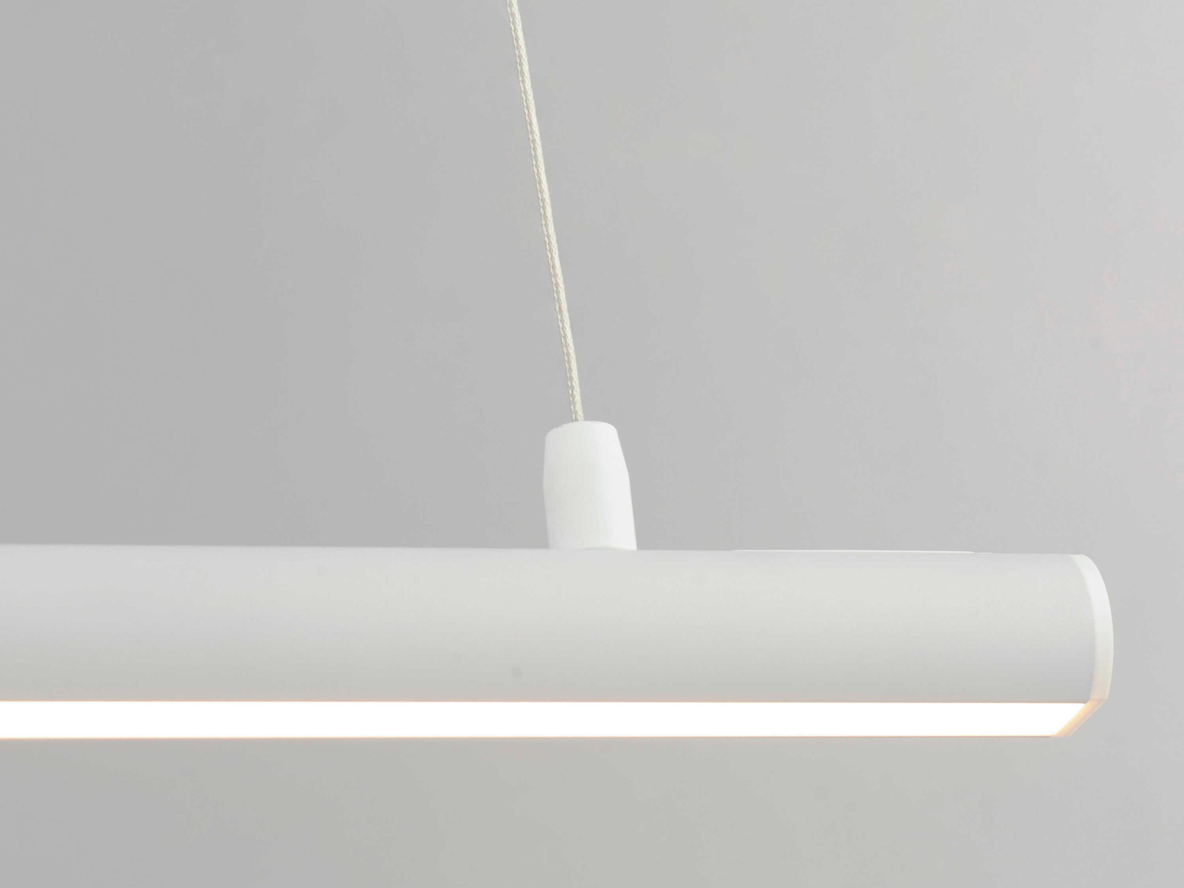 ET2 Continuum 1-Light White LED Linear Island Pendant