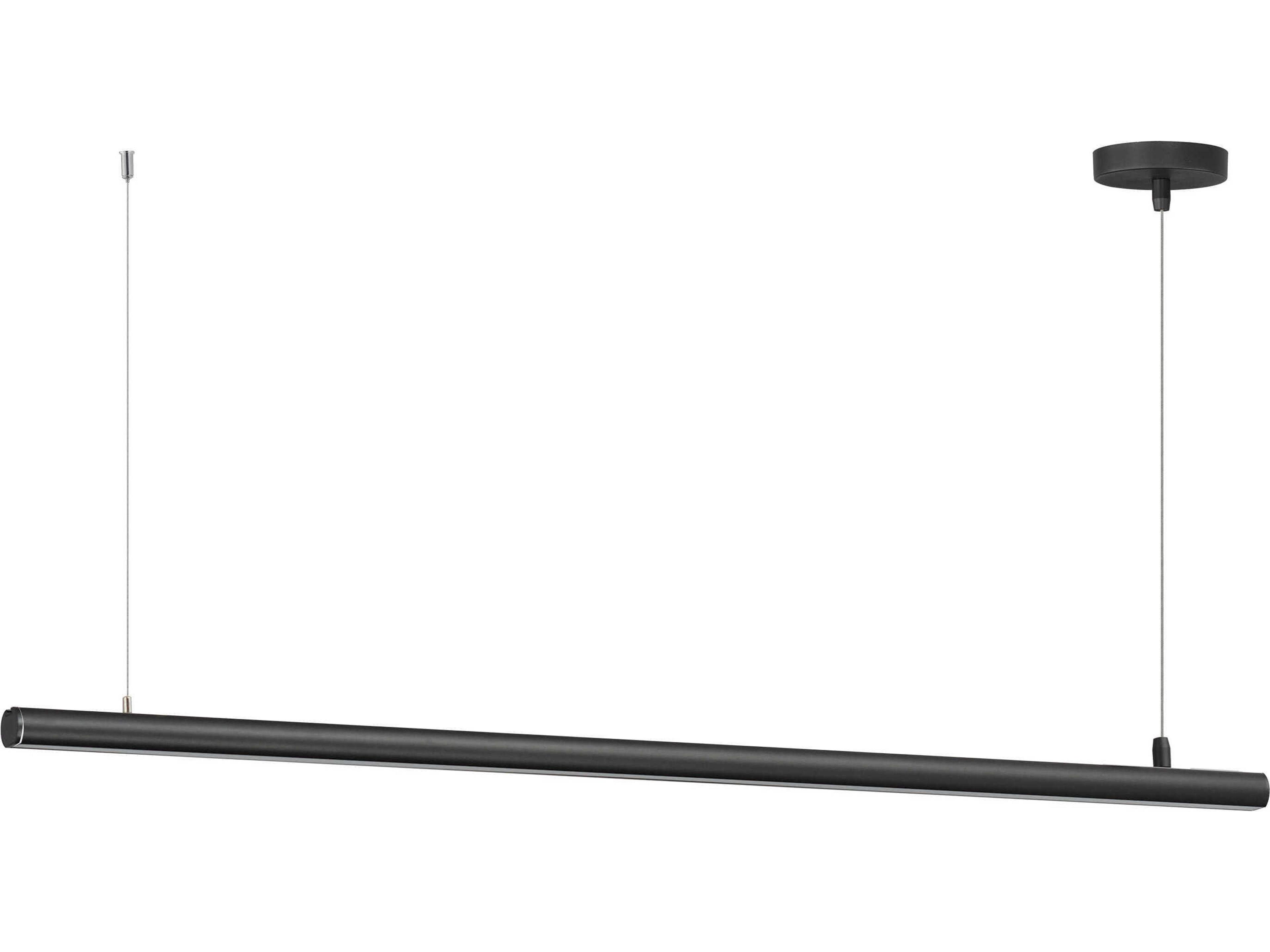 Continuum 47 Inch LED Linear Pendant in Black