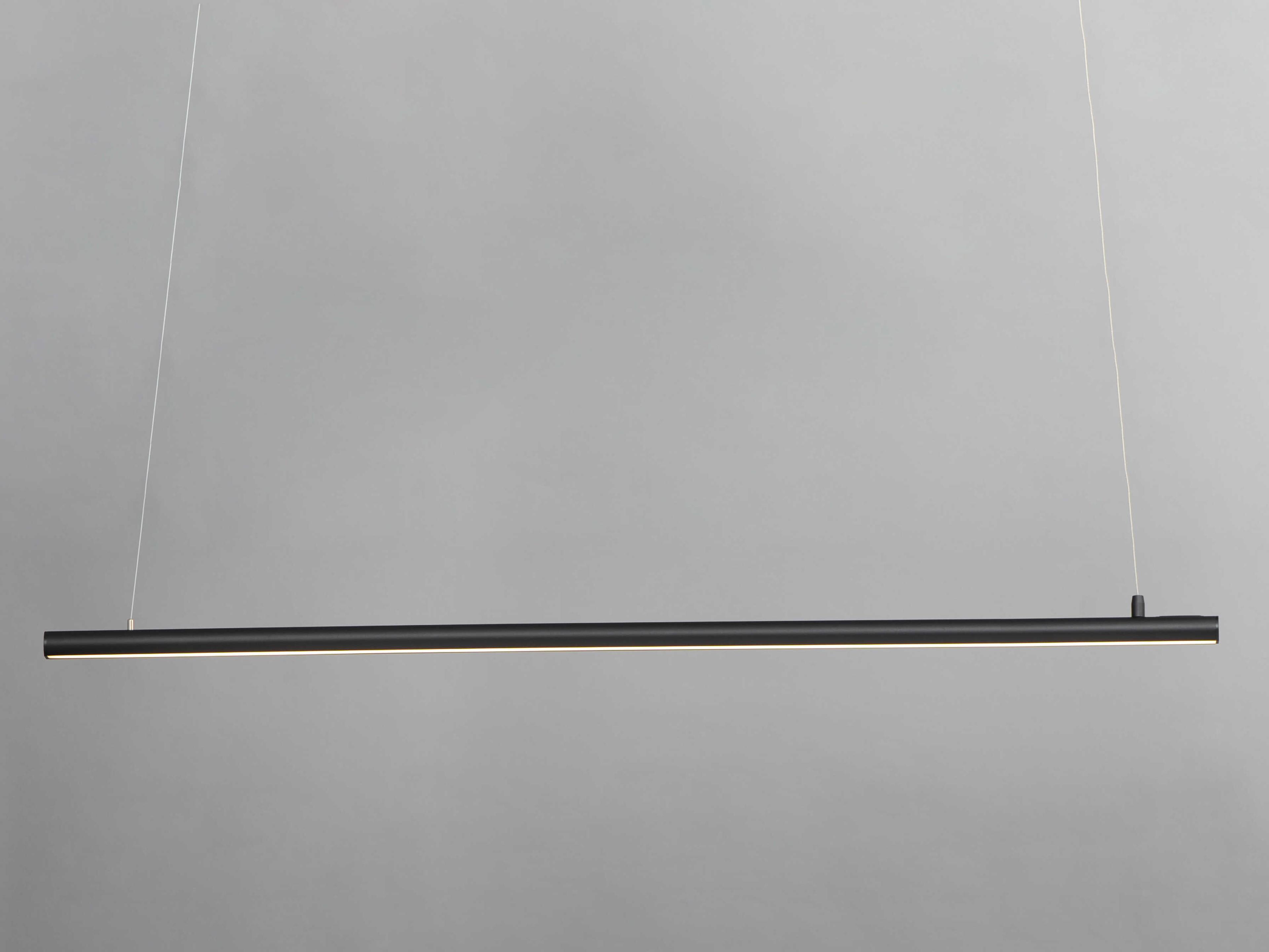 ET2 Continuum 1-Light Black LED Linear Island Pendant