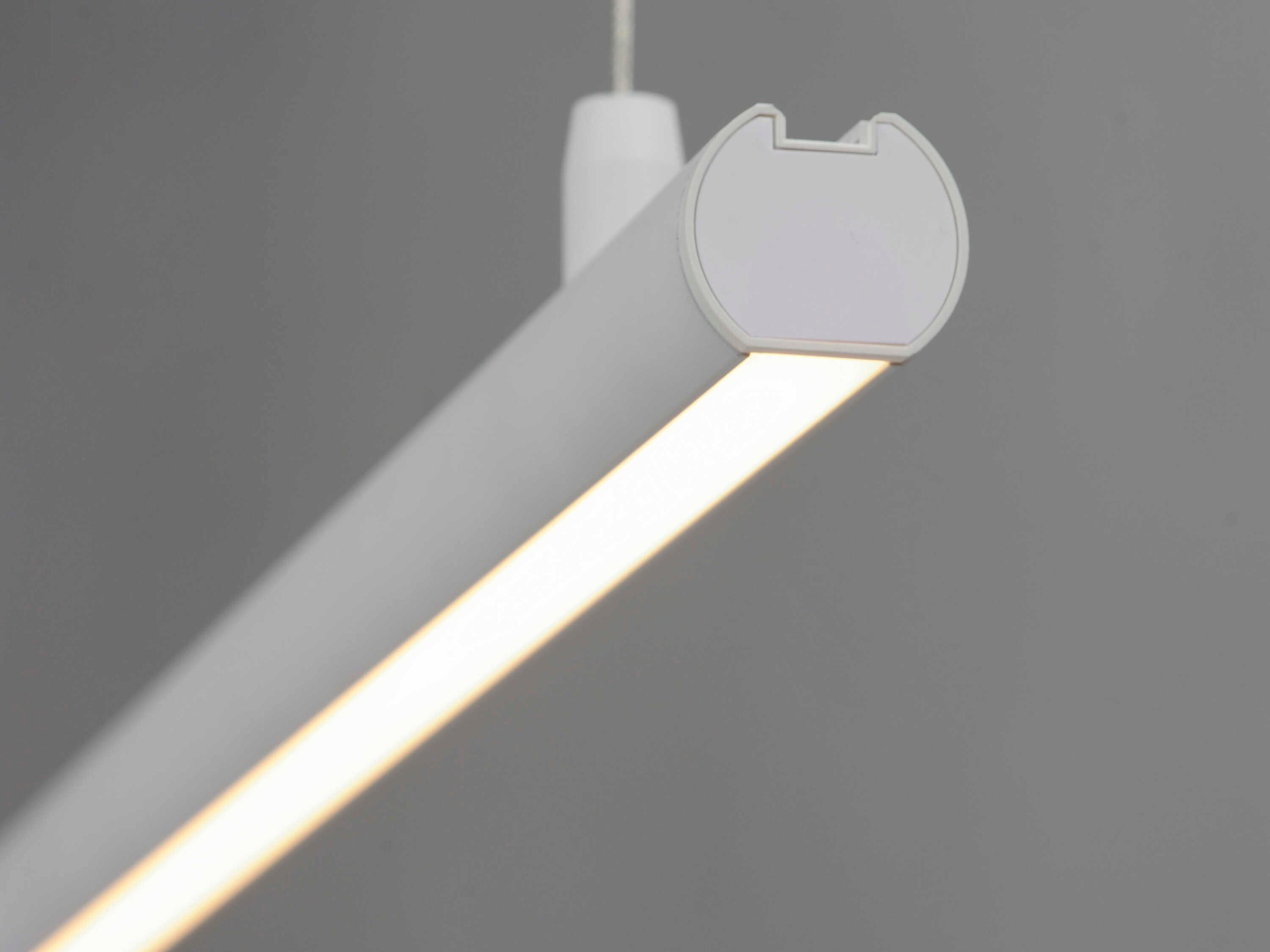 ET2 Continuum 1-Light White LED Linear Island Pendant