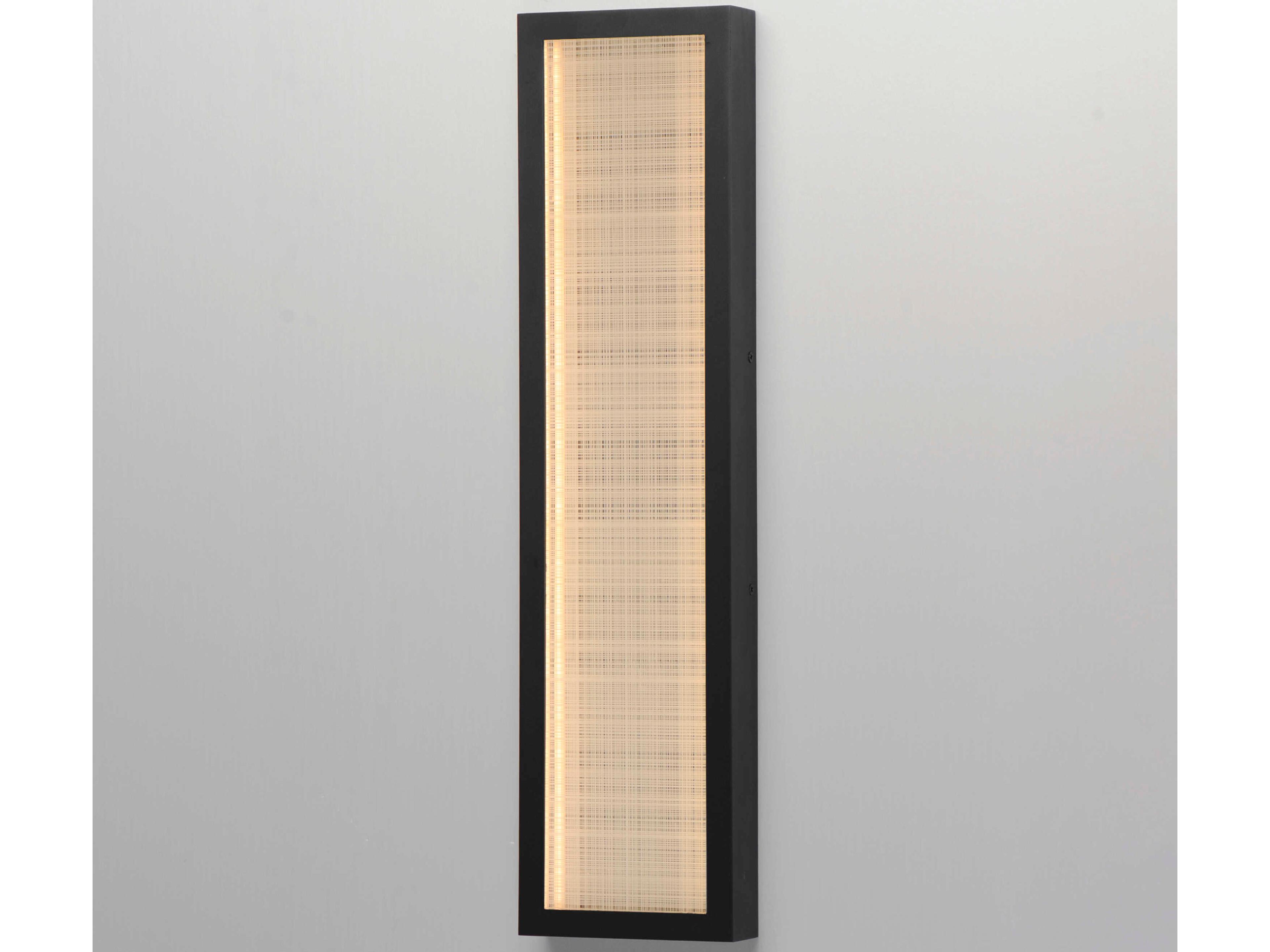 ET2 1-Light Black Vanity Light