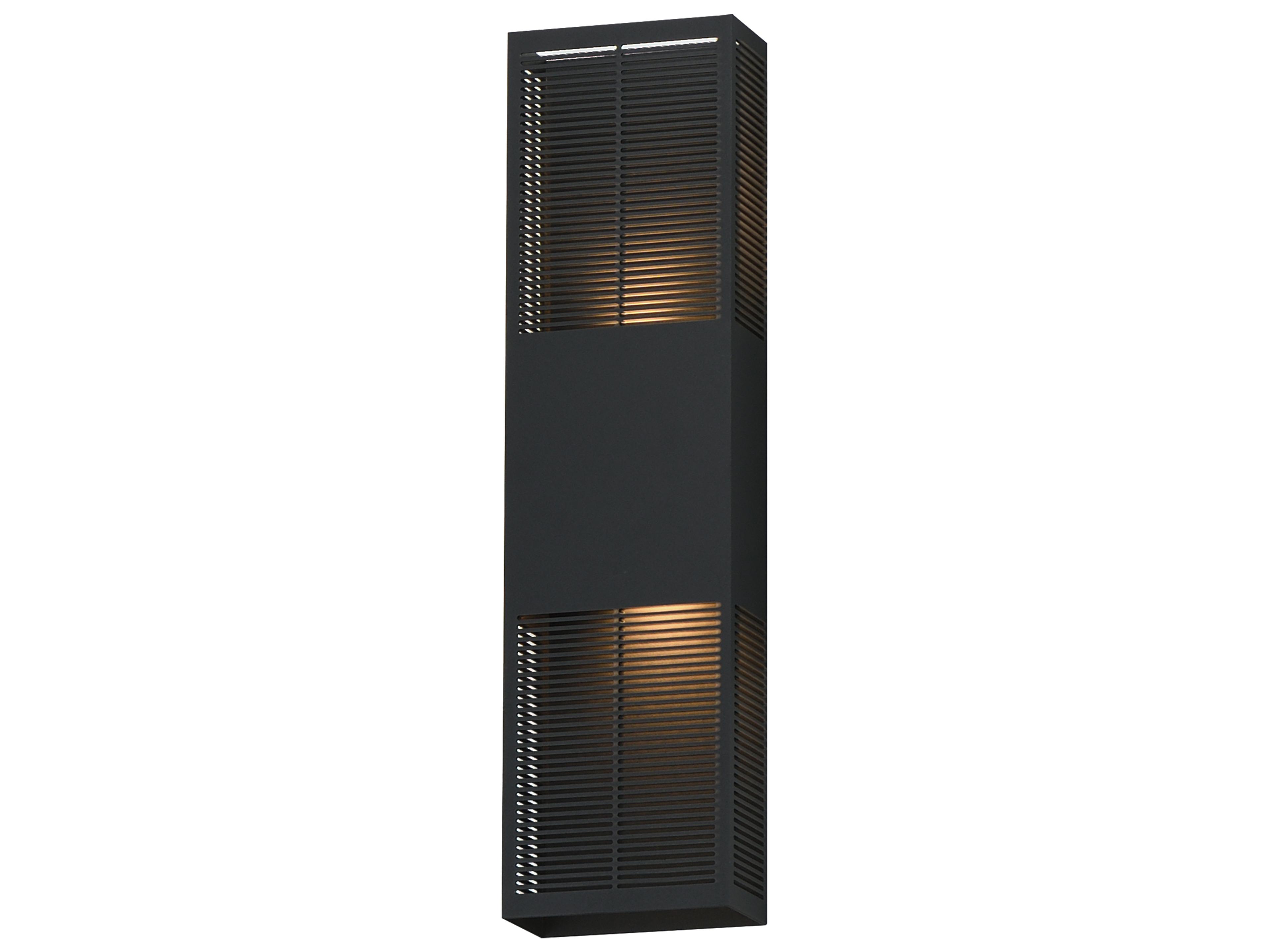 Grate 2-Light Outdoor Wall Light