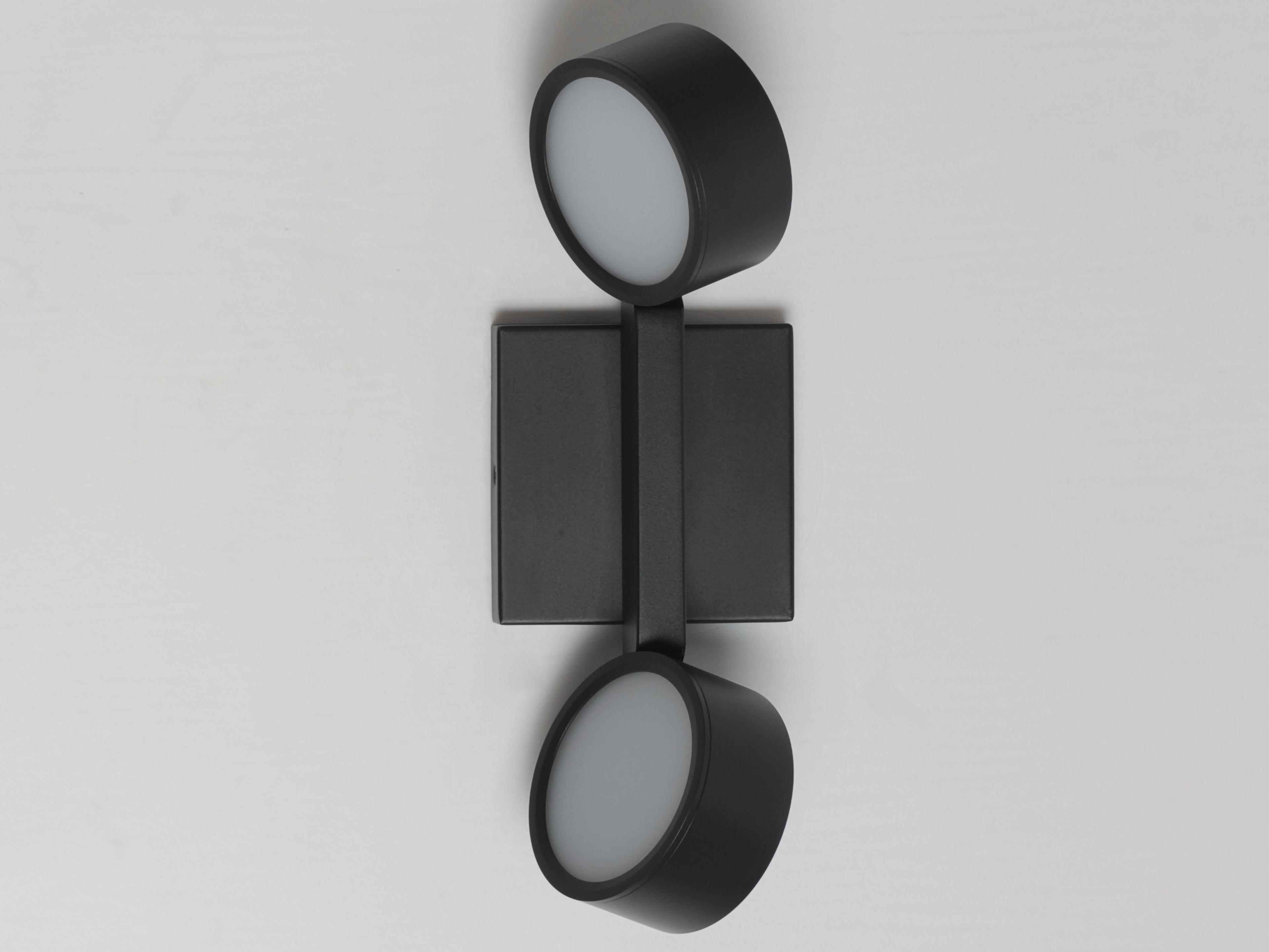 ET2 Embrace 2-Light Black Wall Sconce