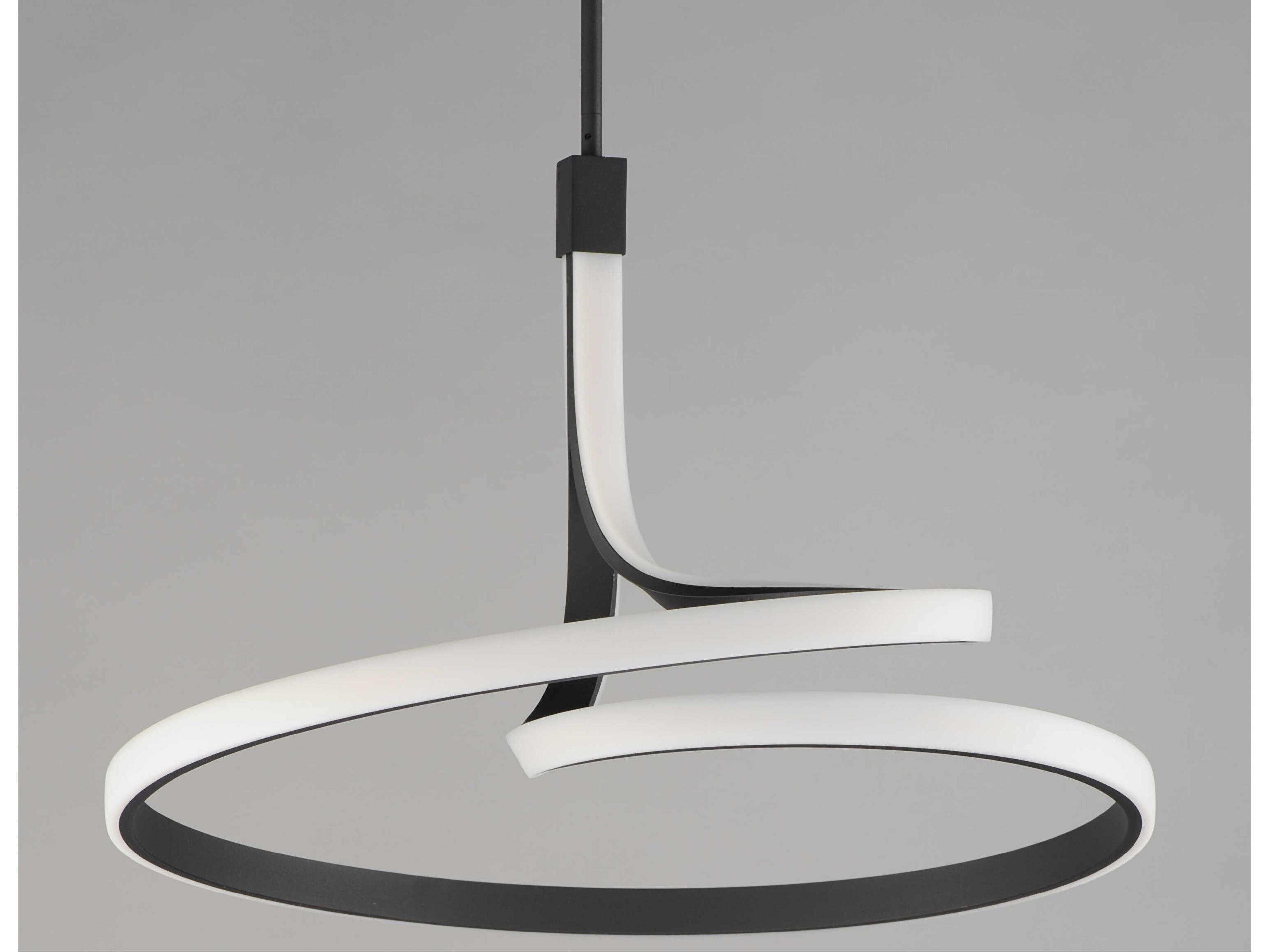 ET2 Serpentine 1-Light Black Pendant
