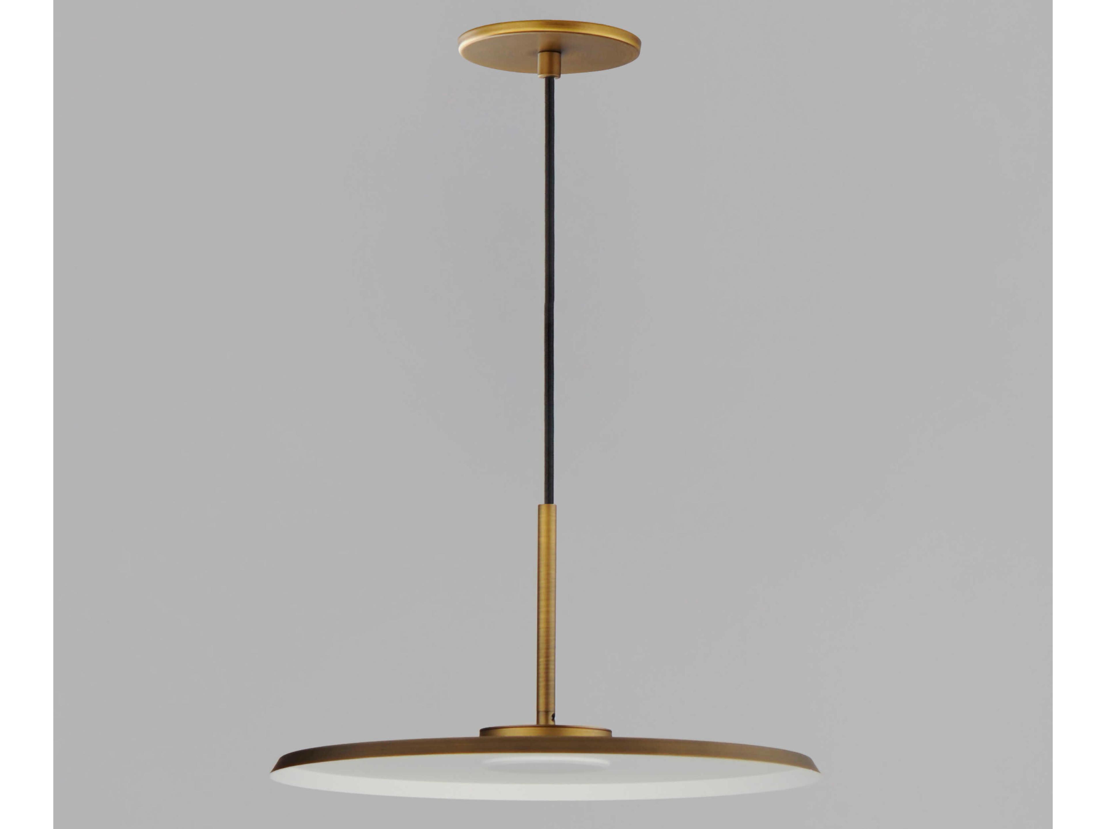 ET2 Berliner 1-Light Antique Brass LED Pendant