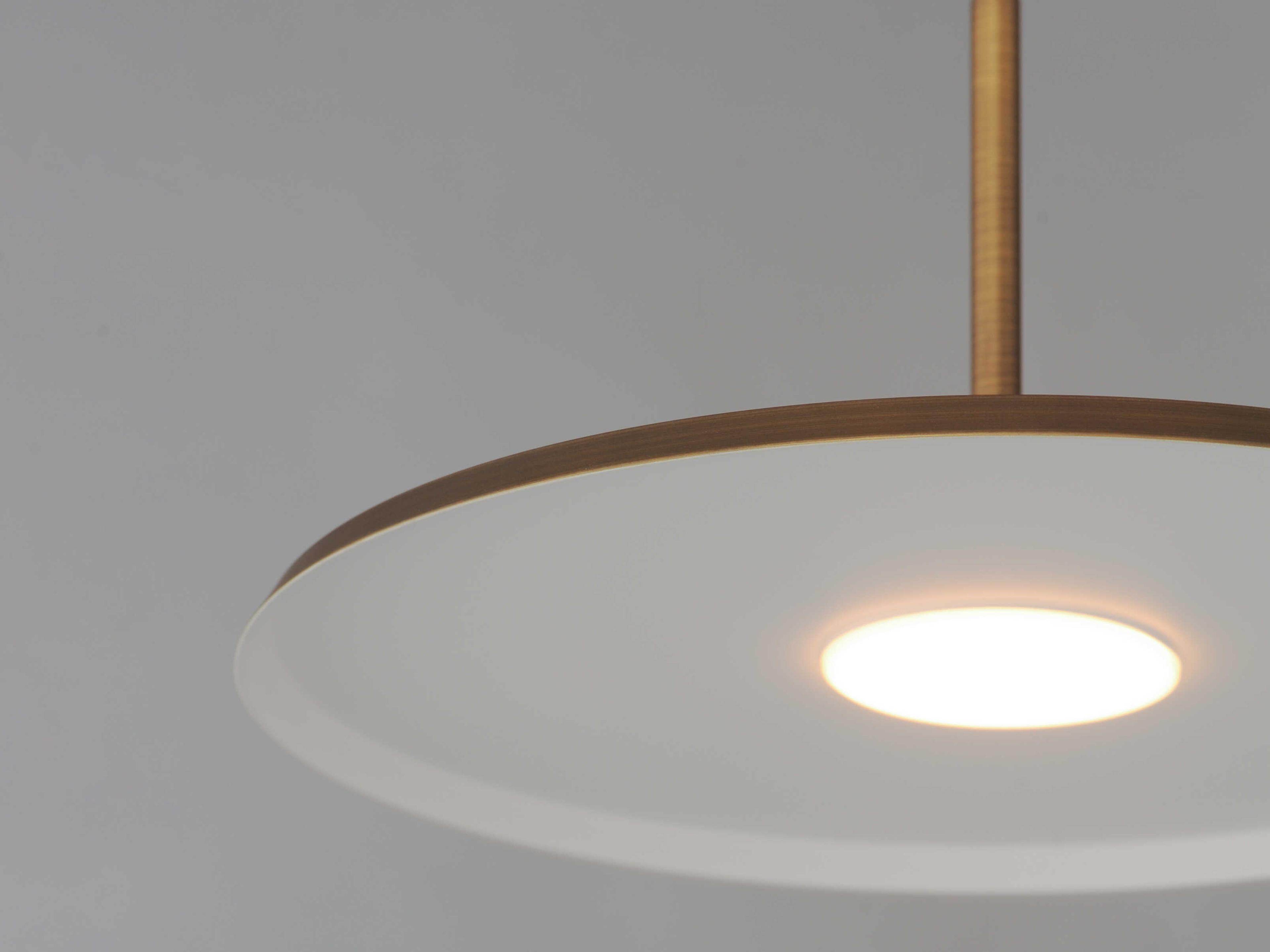 ET2 Berliner 1-Light Antique Brass LED Pendant