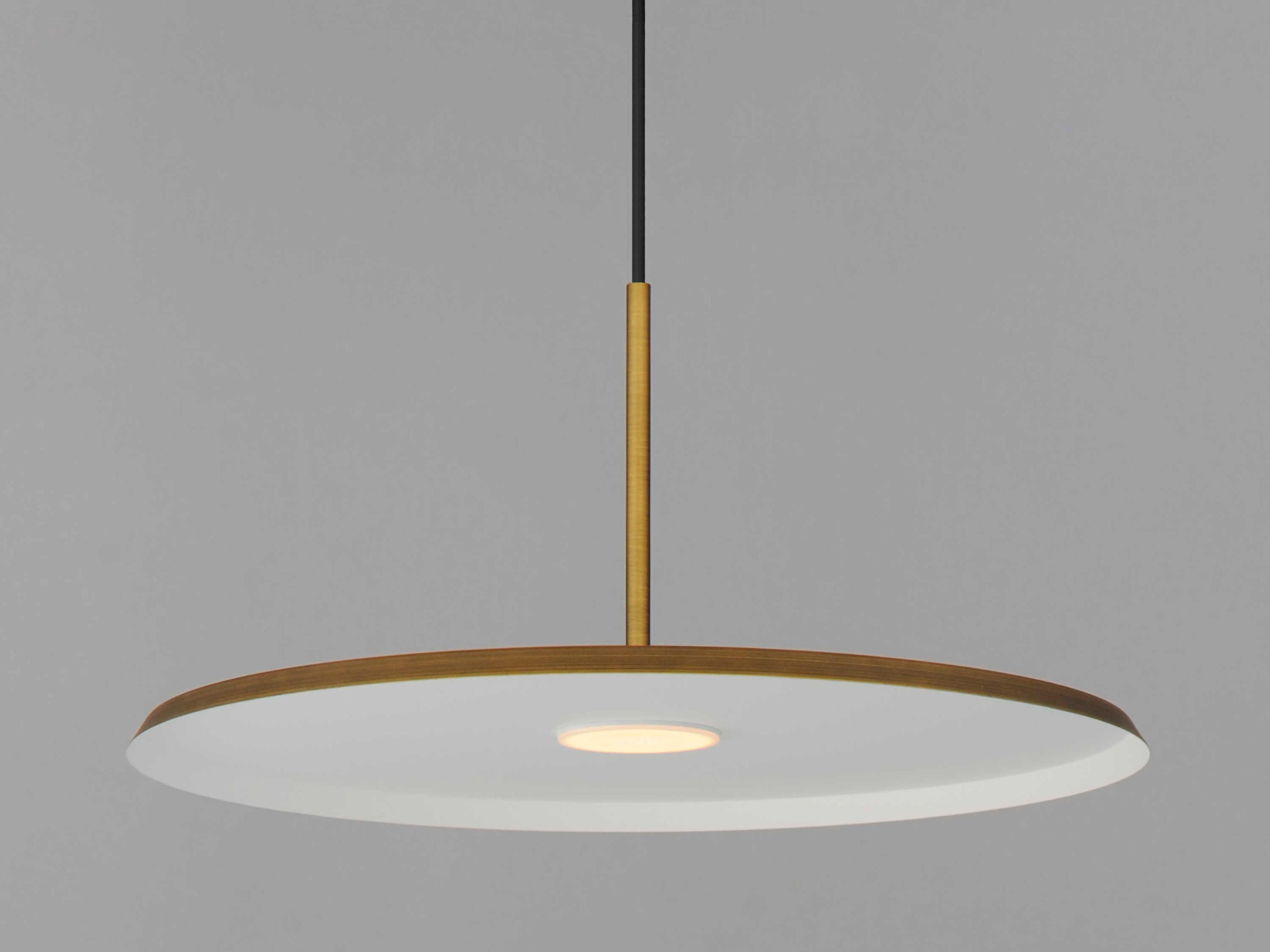 ET2 Berliner 1-Light Antique Brass LED Pendant