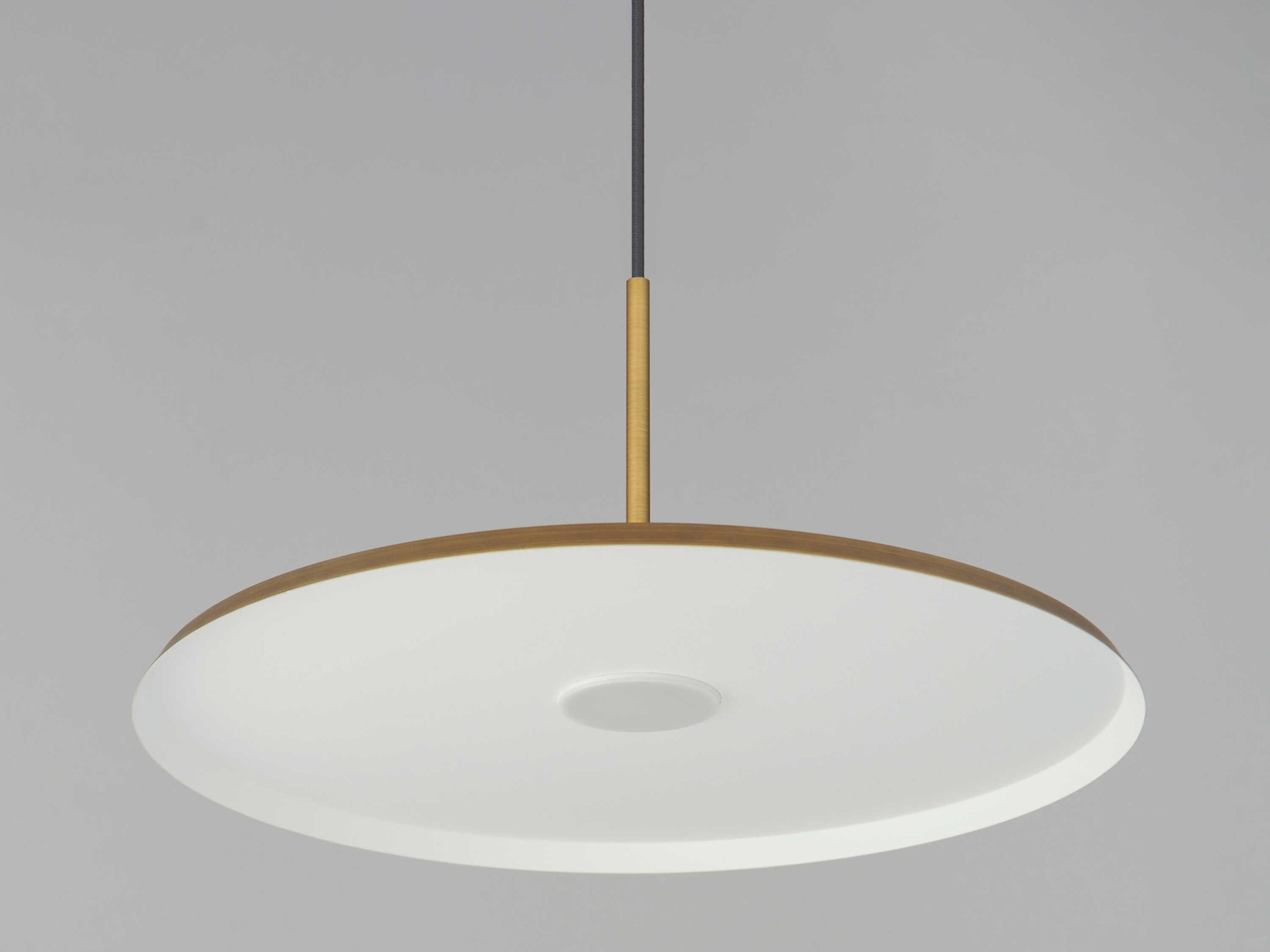 ET2 Berliner 1-Light Antique Brass LED Pendant