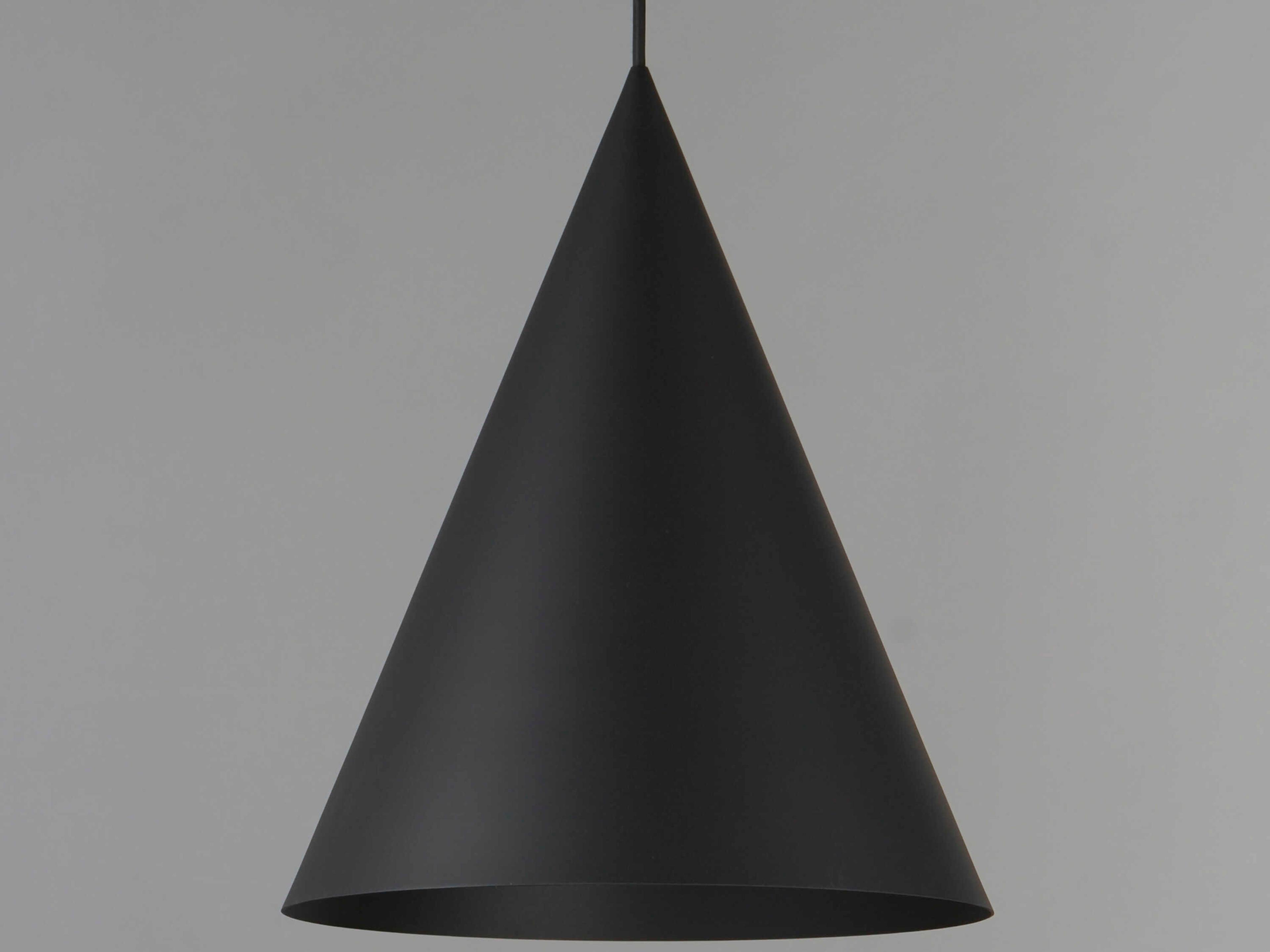 ET2 Pitch 1-Light Black LED Pendant
