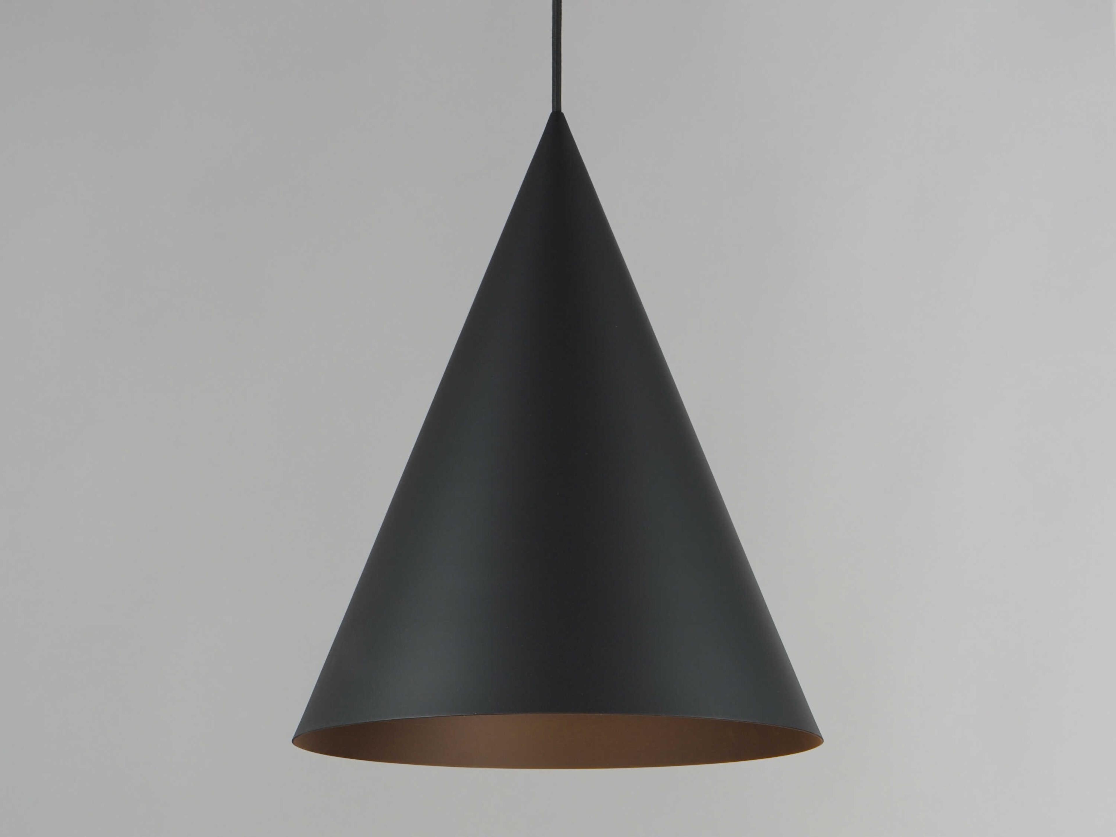 ET2 Pitch 1-Light Black LED Pendant
