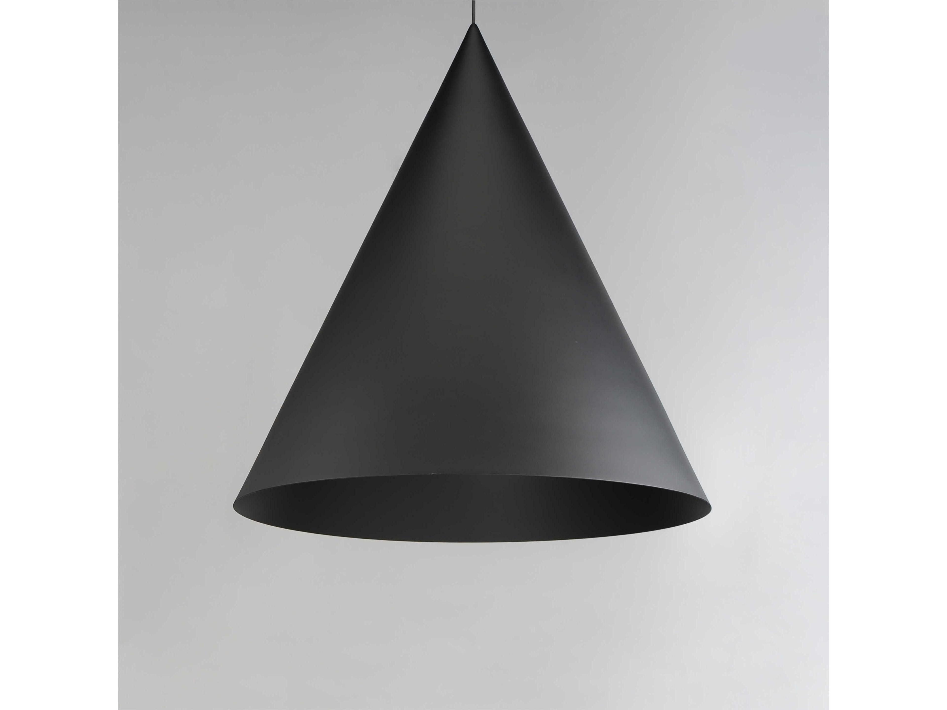 ET2 Pitch 1-Light Black Pendant