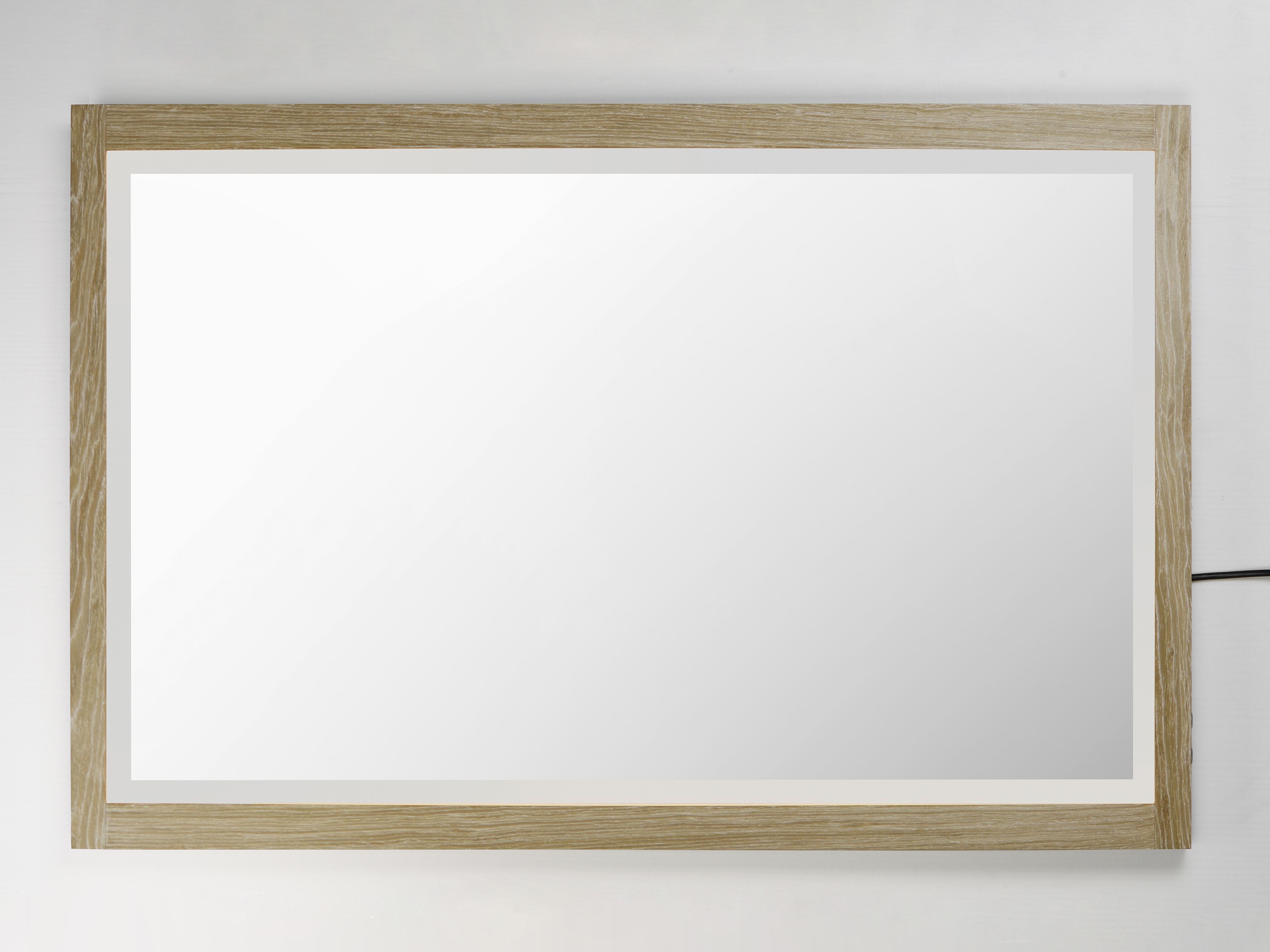 ET2 Sawyer Oak Rectangular Wall Mirror