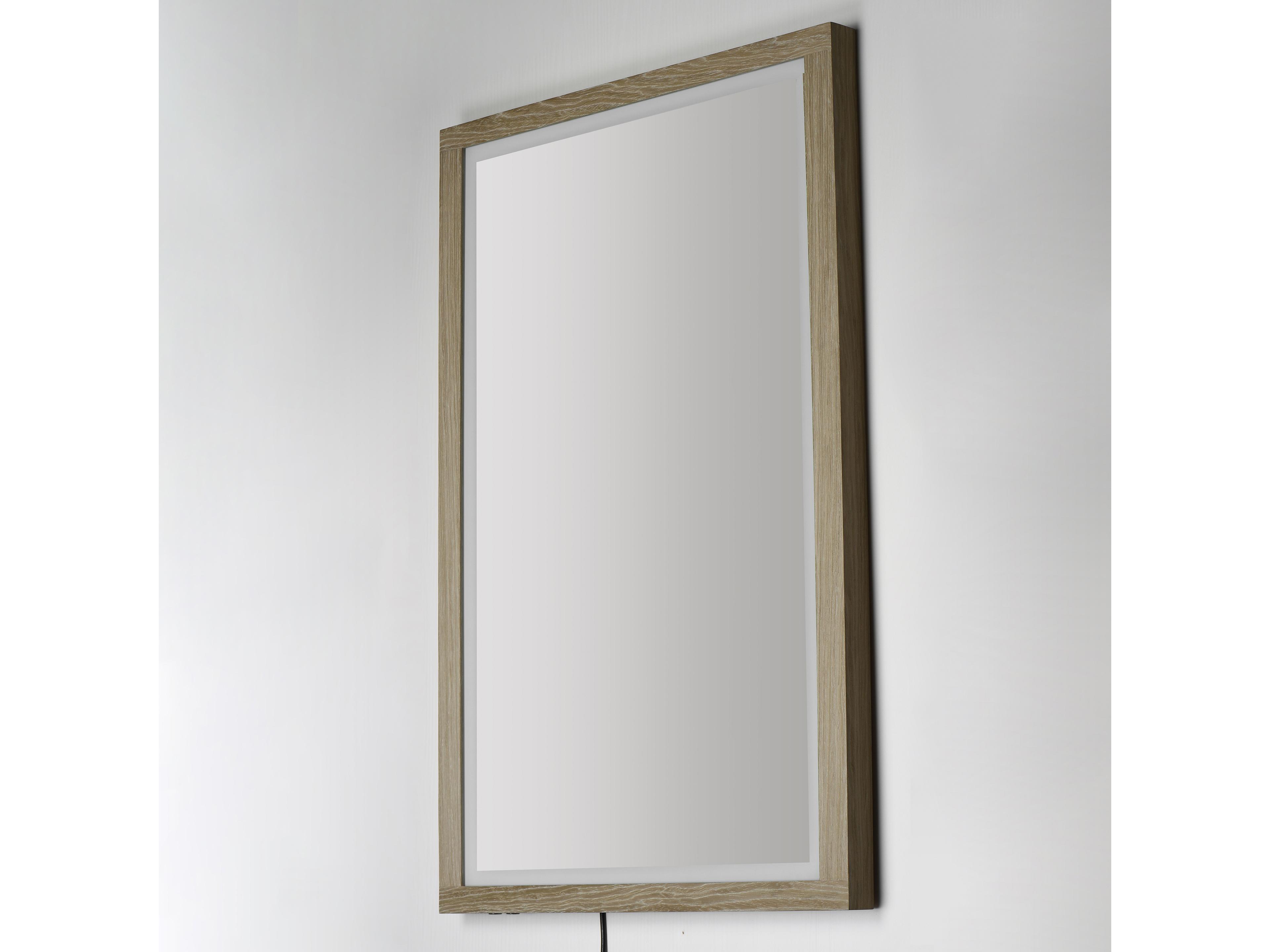 ET2 Sawyer Oak Rectangular Wall Mirror