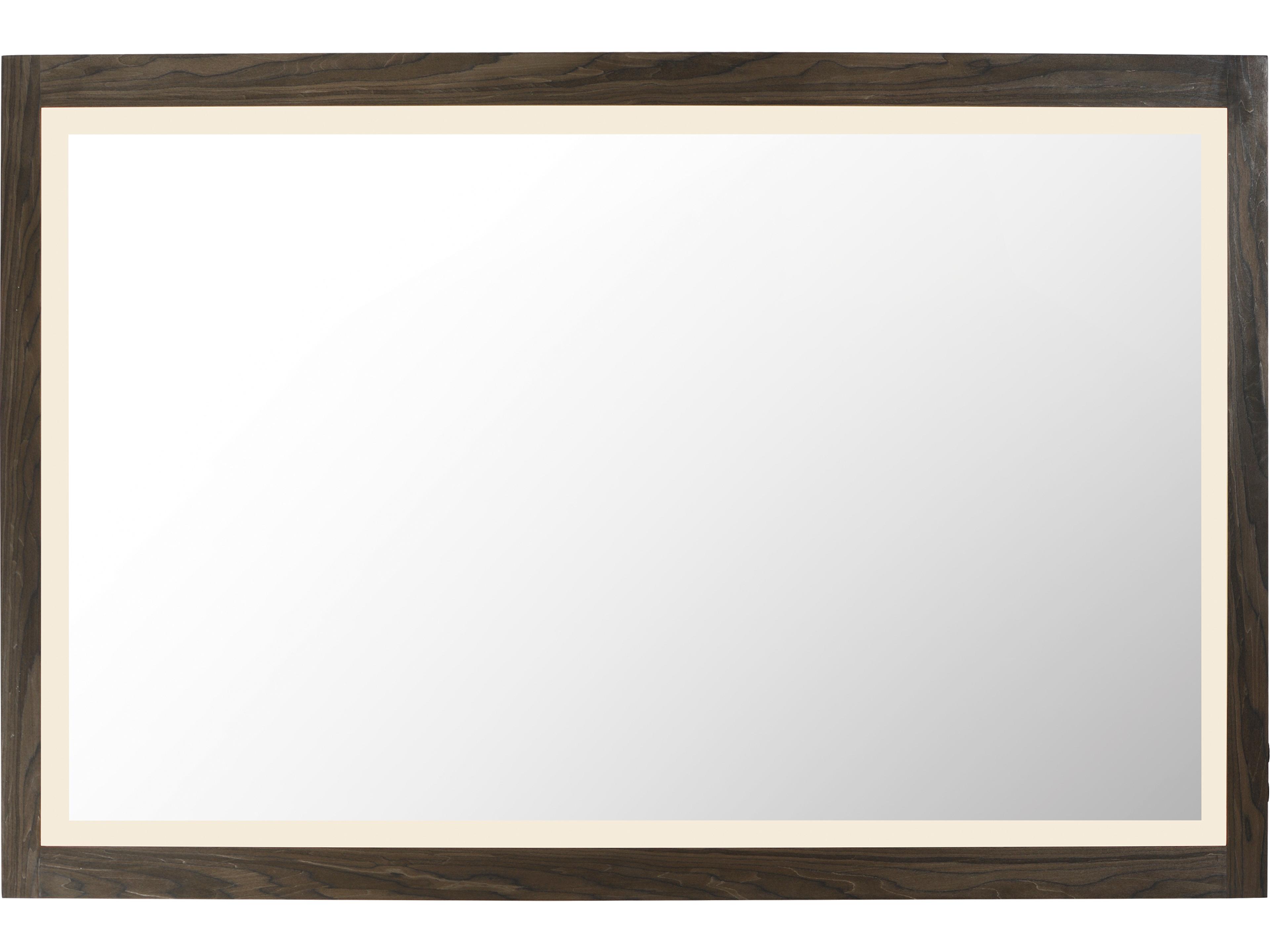 Sawyer Walnut Rectangular Wall Mirror