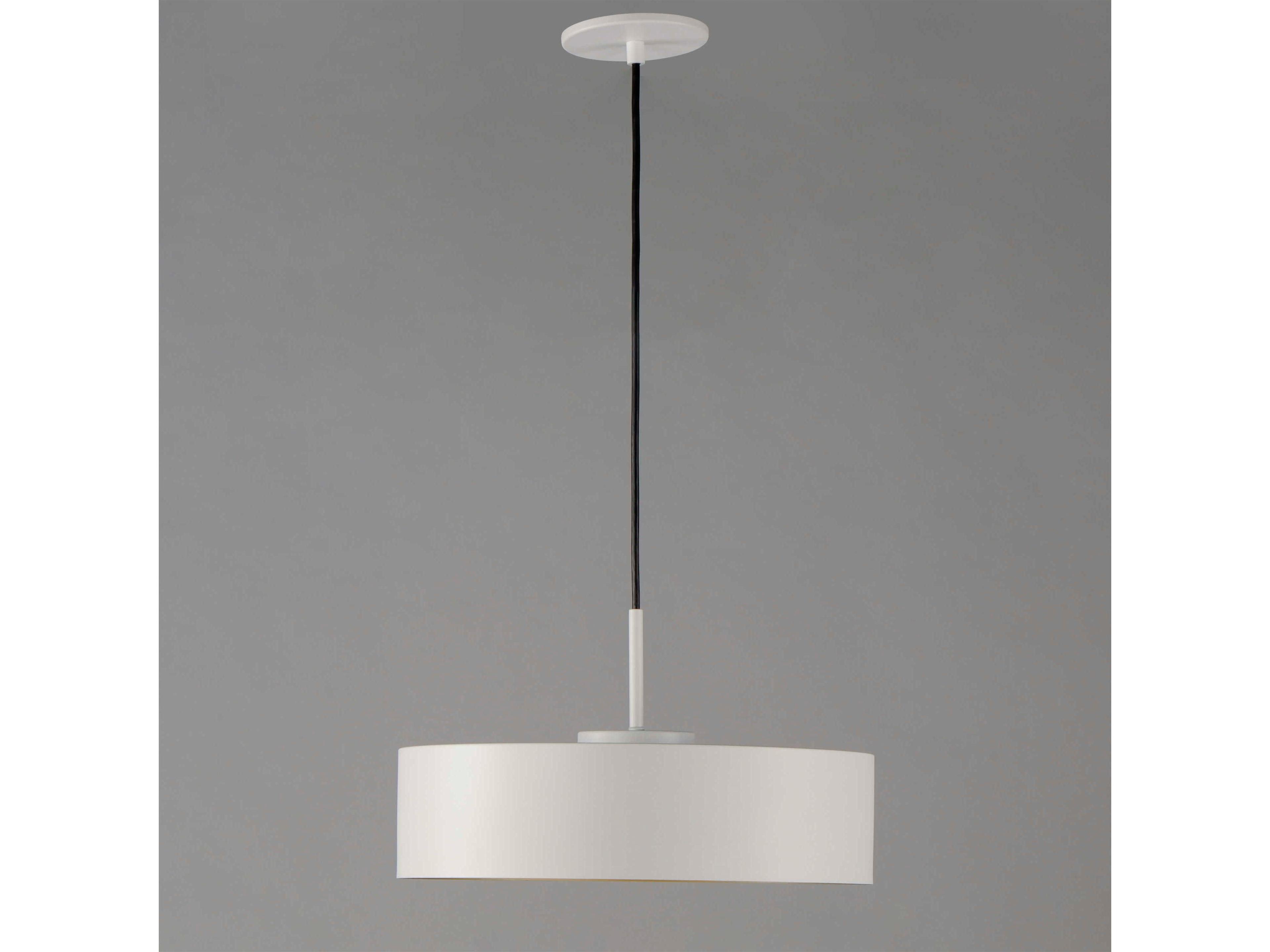 ET2 Echo 1-Light White Gold LED Drum Pendant