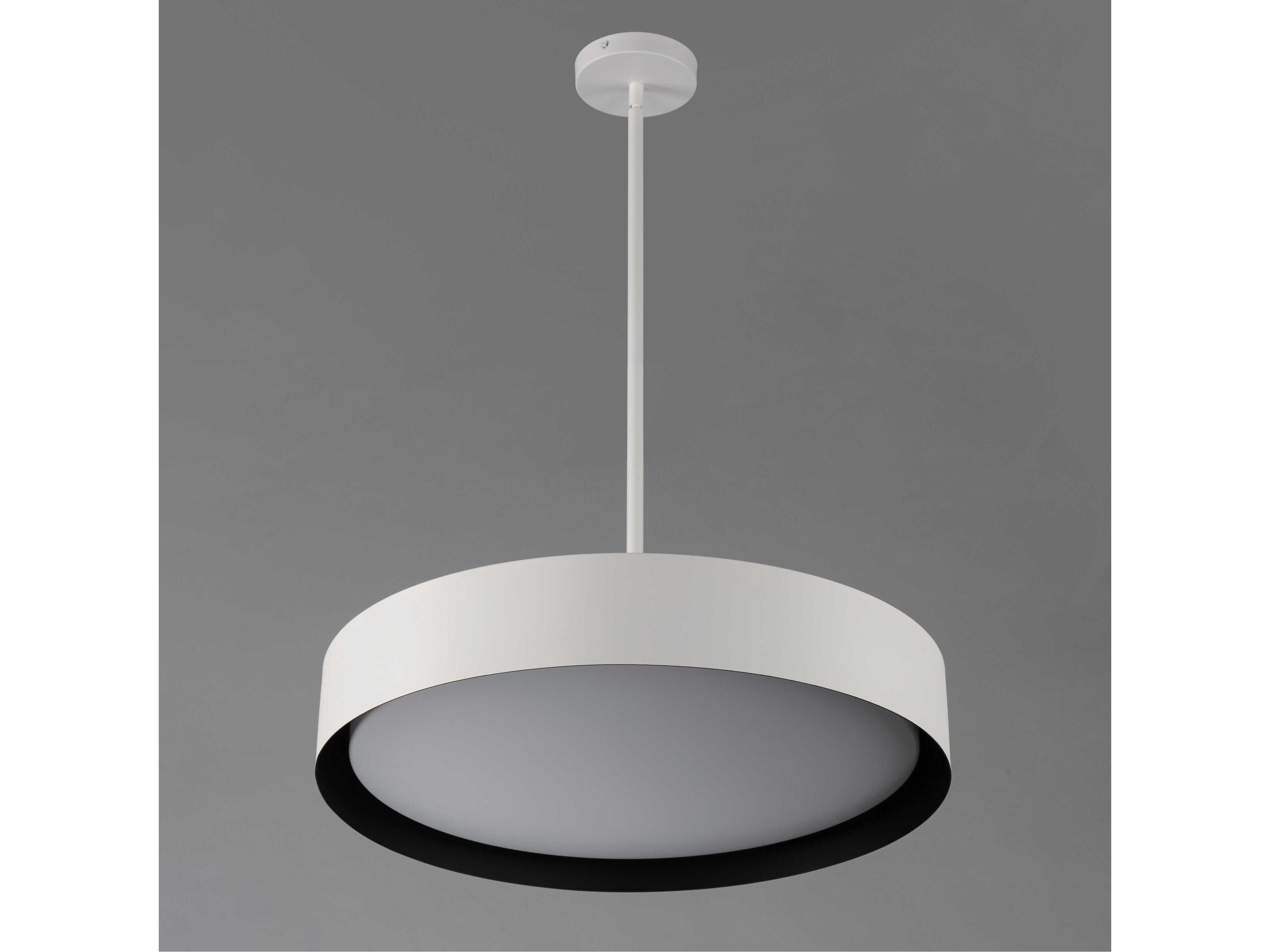 ET2 Echo 1-Light White Black LED Pendant