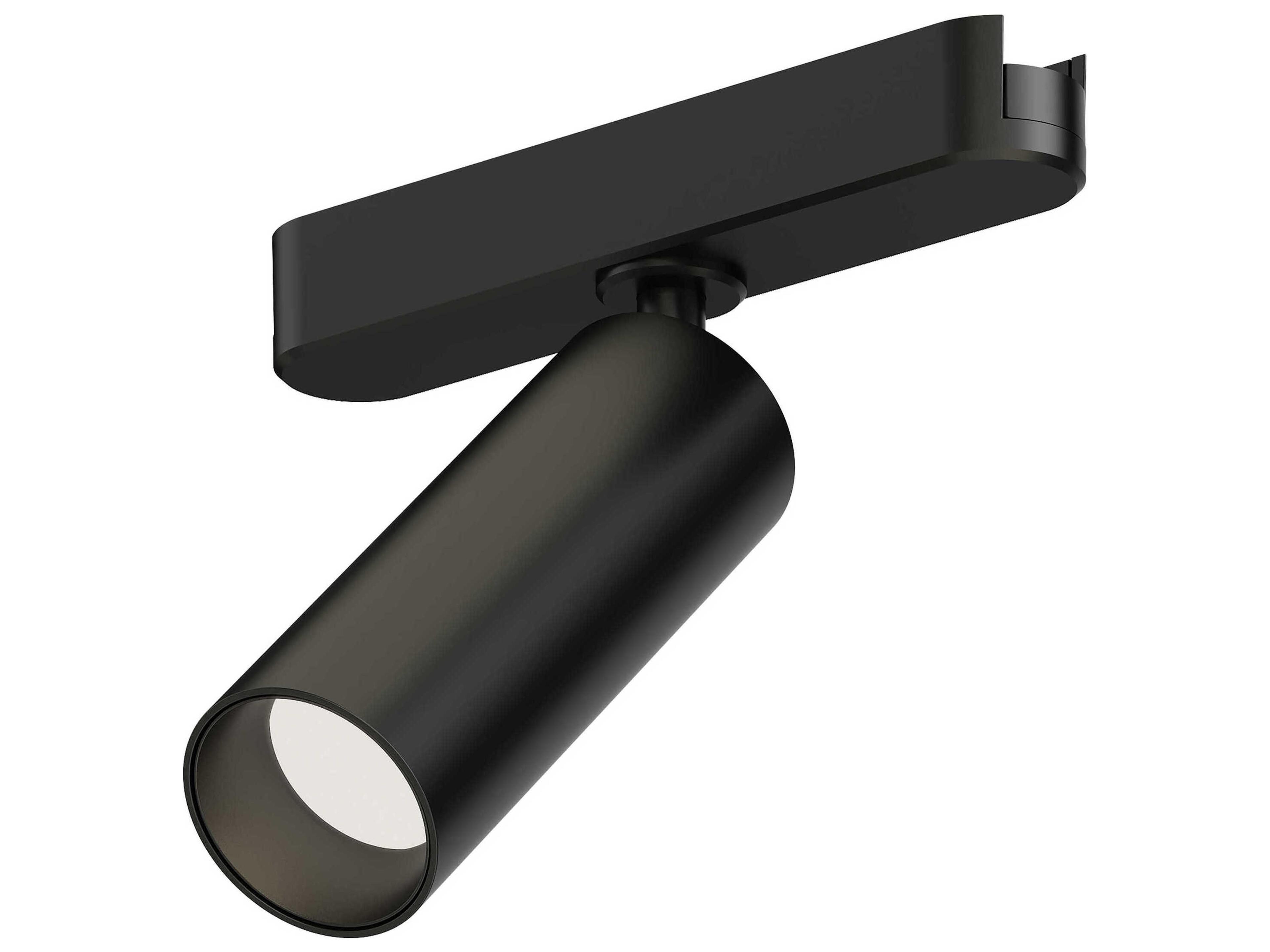 1-Light Black Cylinder Spot Light