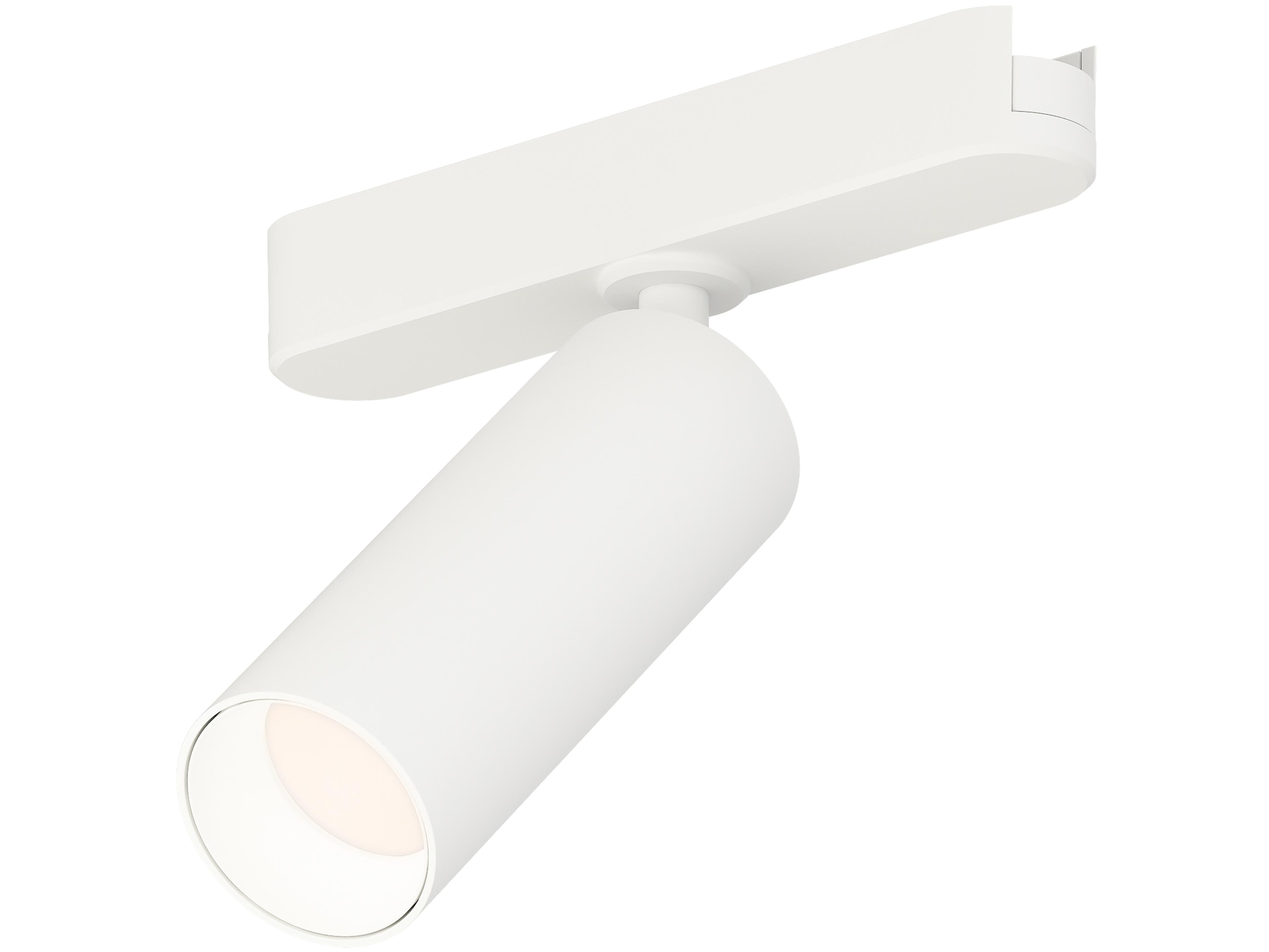 Continuum 1-Light White Cylinder Spot Light