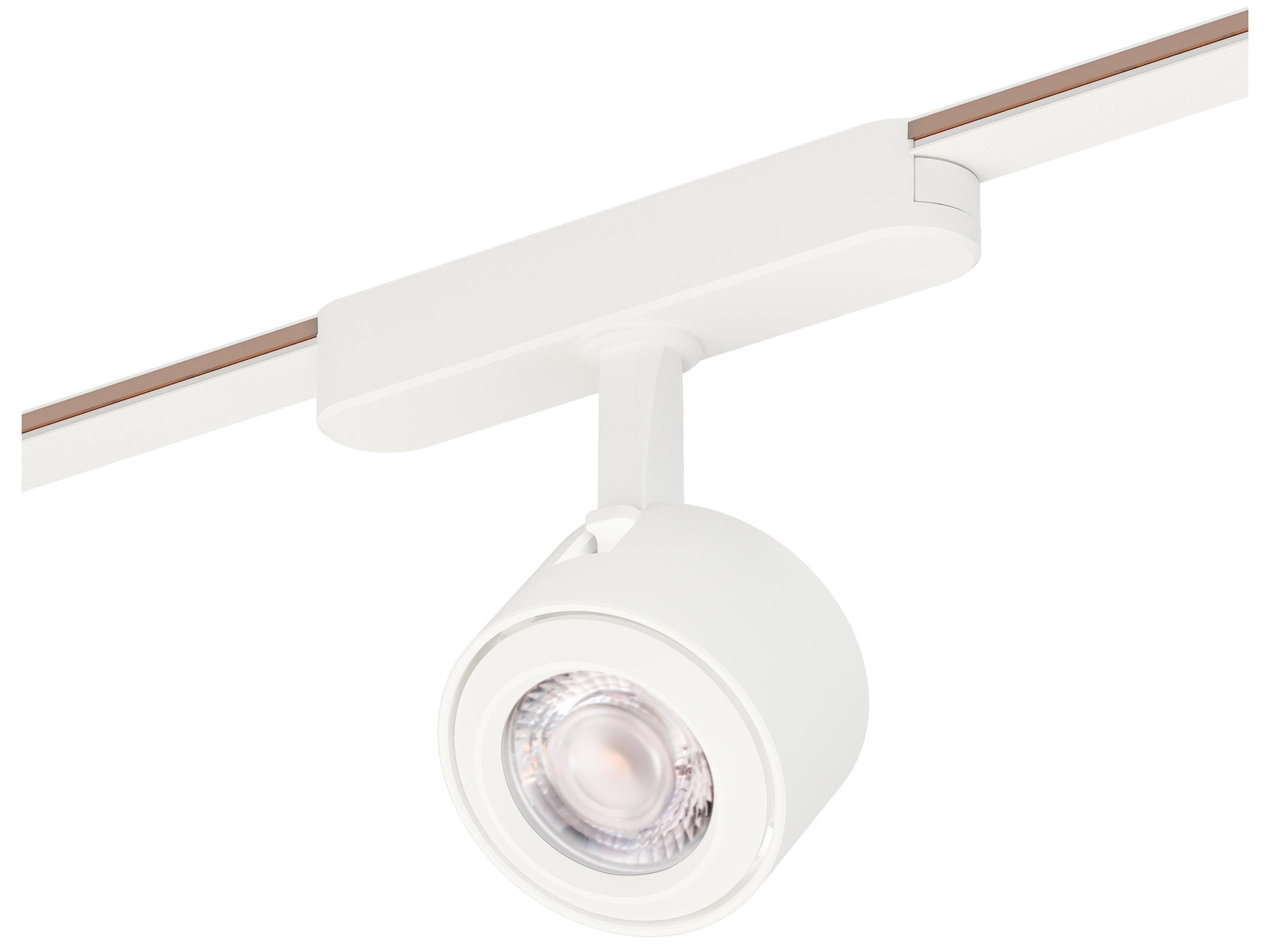 ET2 Continuum 1-Light White Round Spot Light