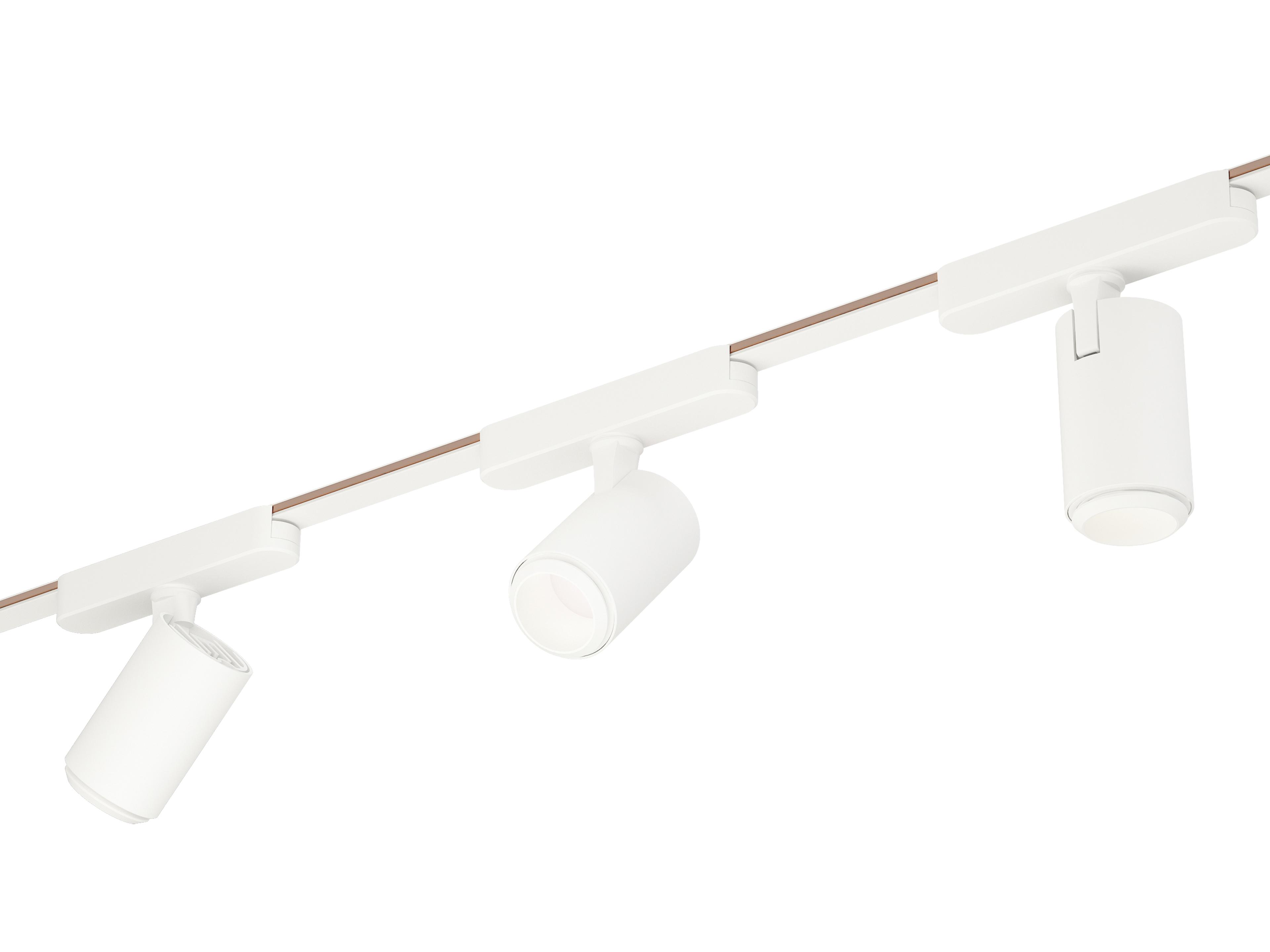 ET2 Continuum 1-Light White Cylinder Spot Light