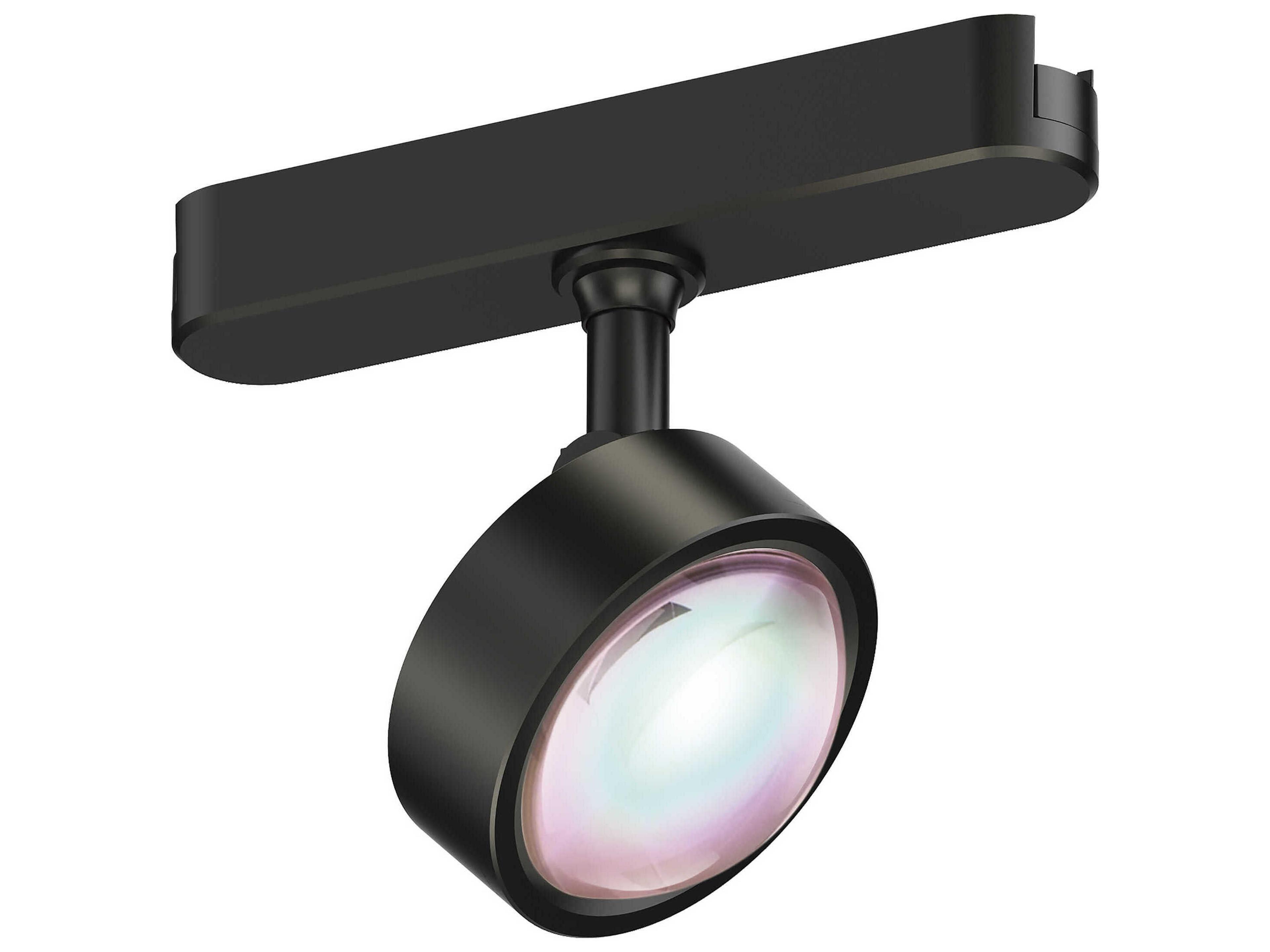 1-Light Black Round Spot Light