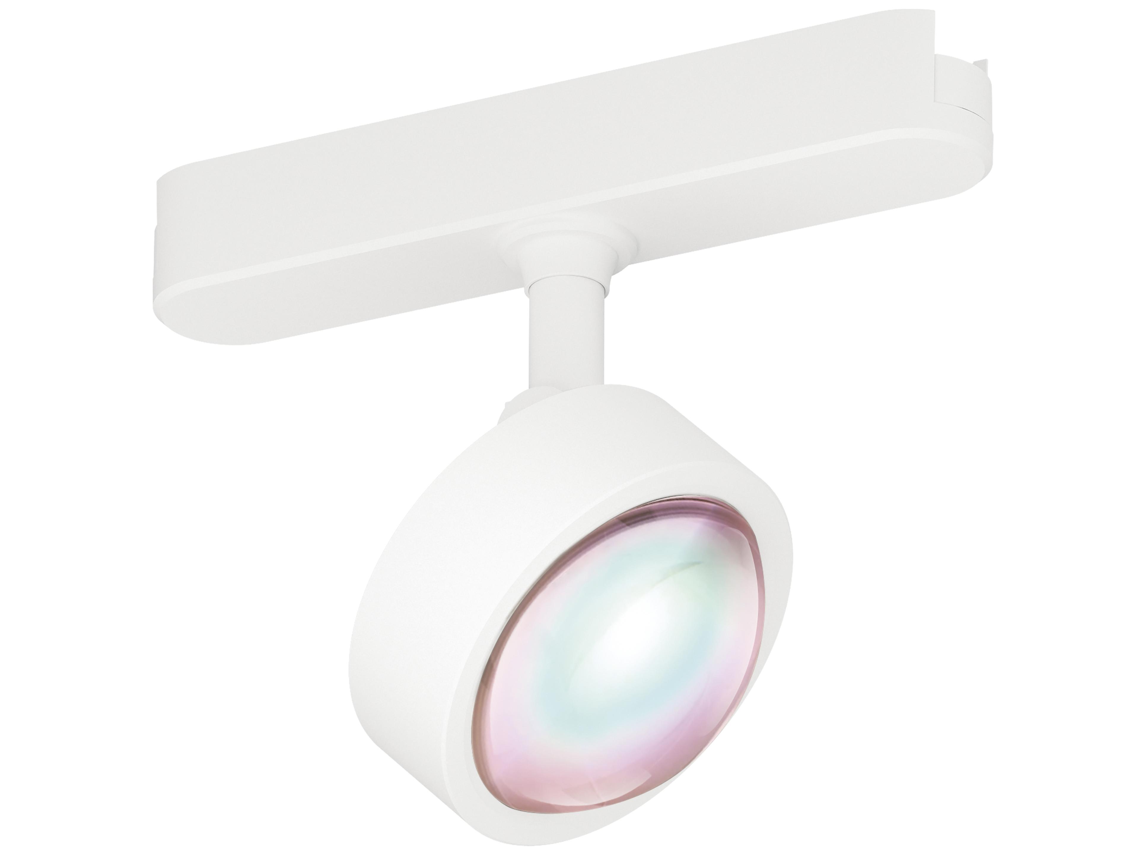 Continuum 1-Light White Round Spot Light