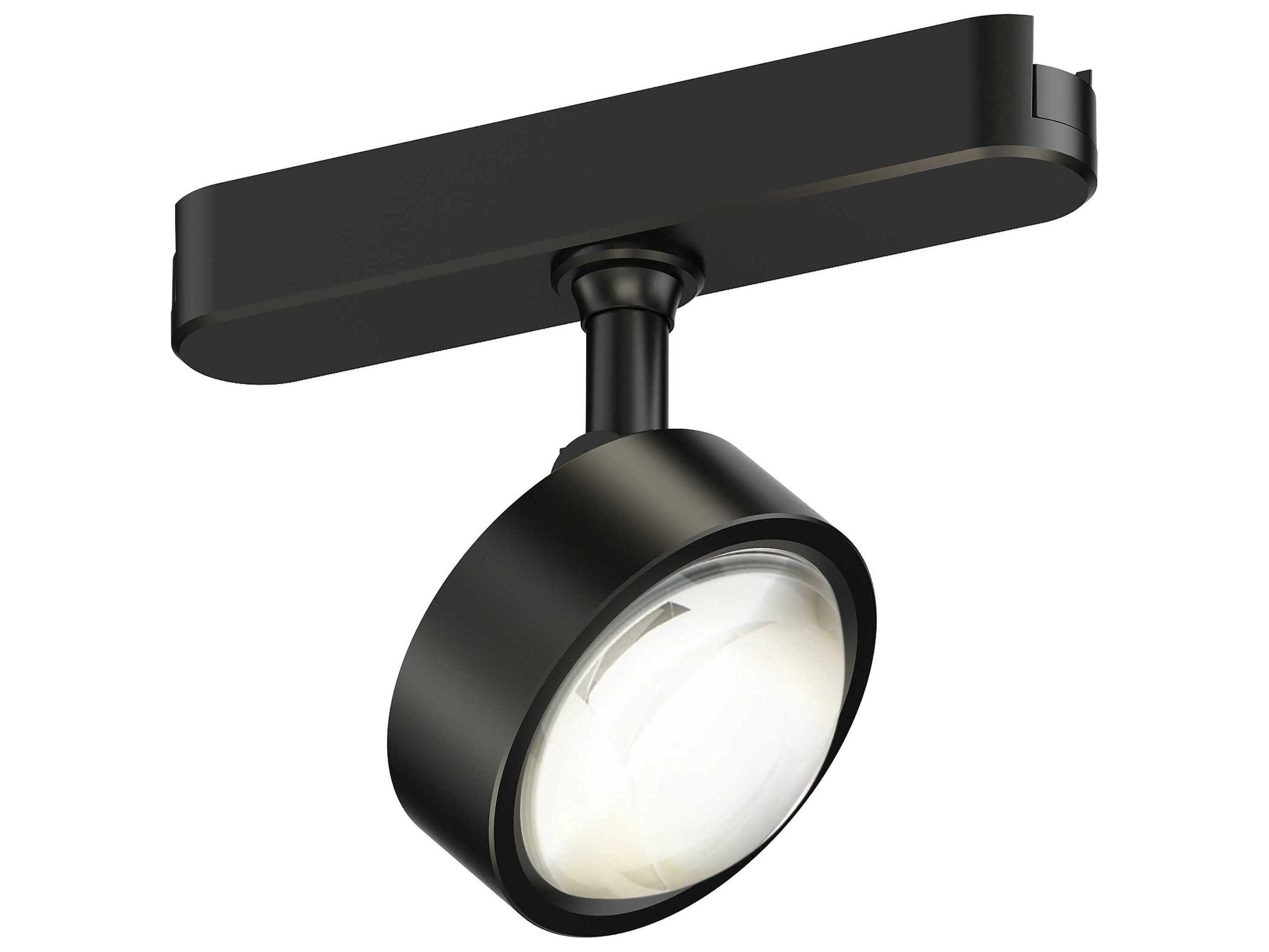 1-Light Black Round Spot Light