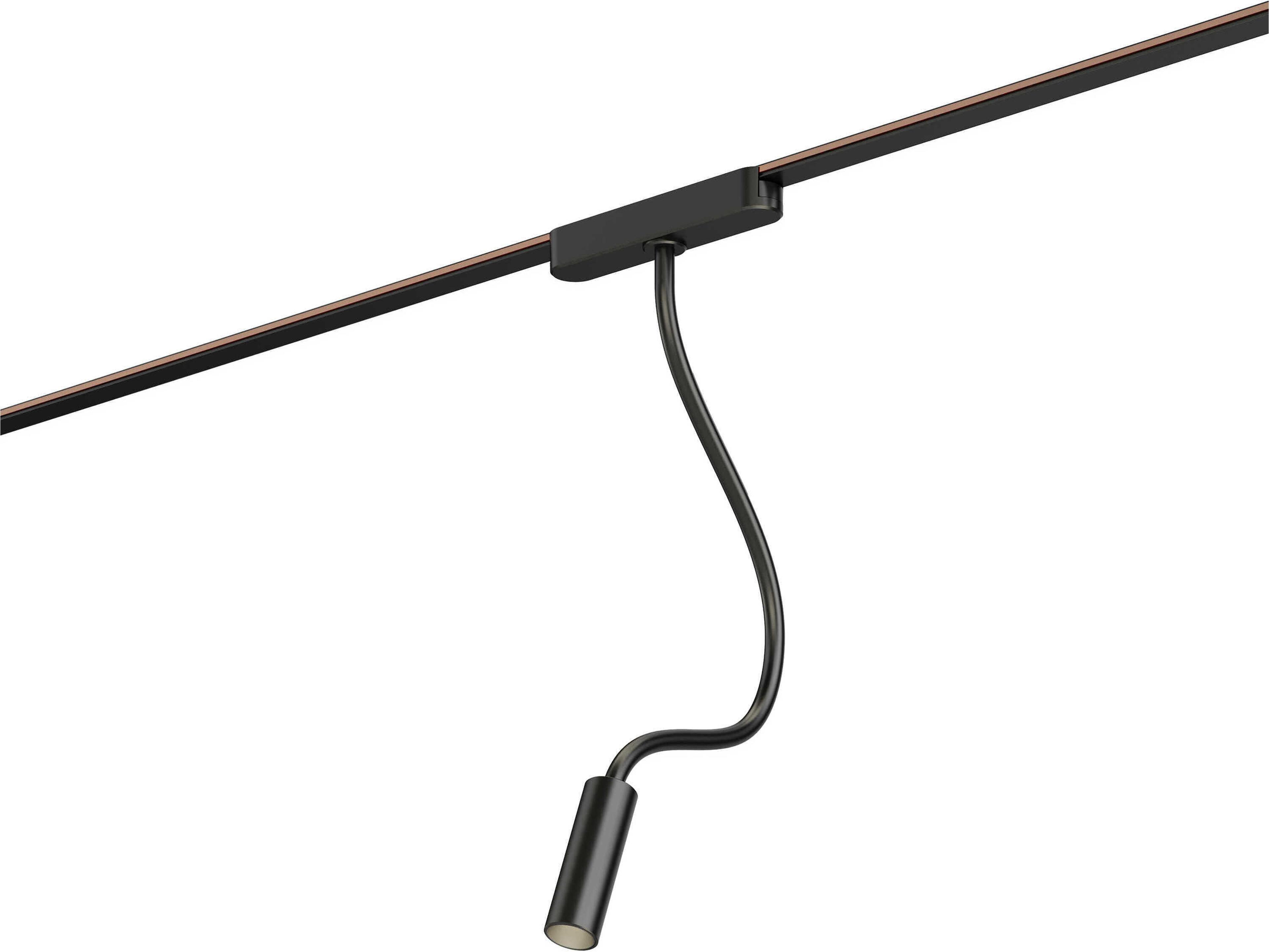 ET2 1-Light Black Cylinder Spot Light