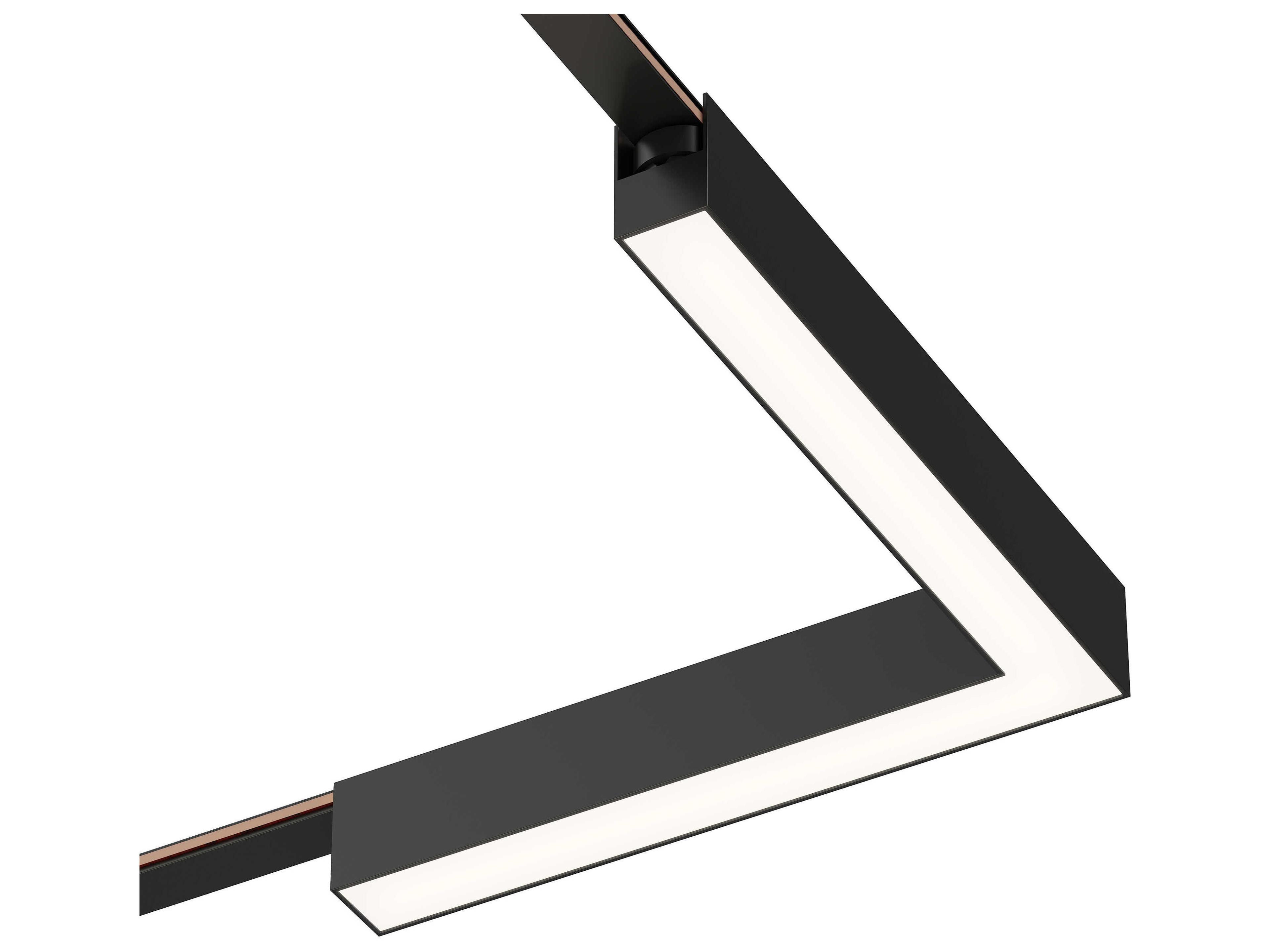 ET2 1-Light Black Geometric Track & Rail Light