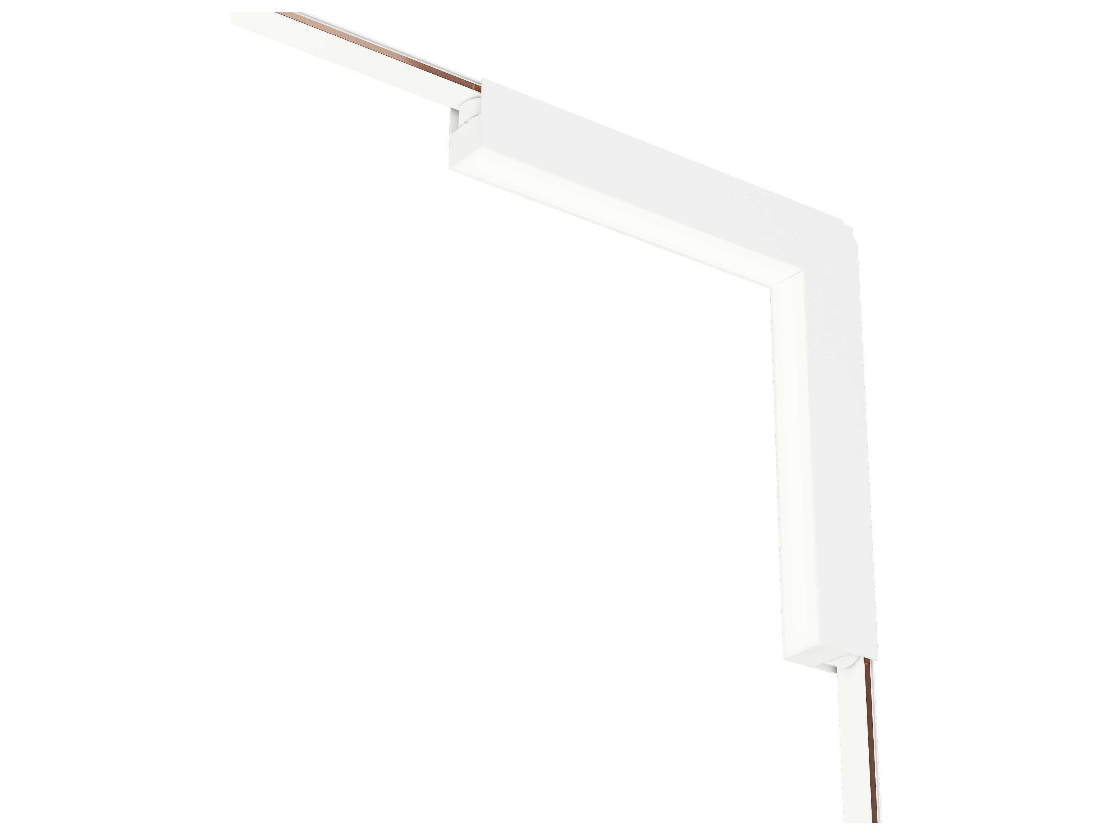 ET2 1-Light White Geometric Track & Rail Light