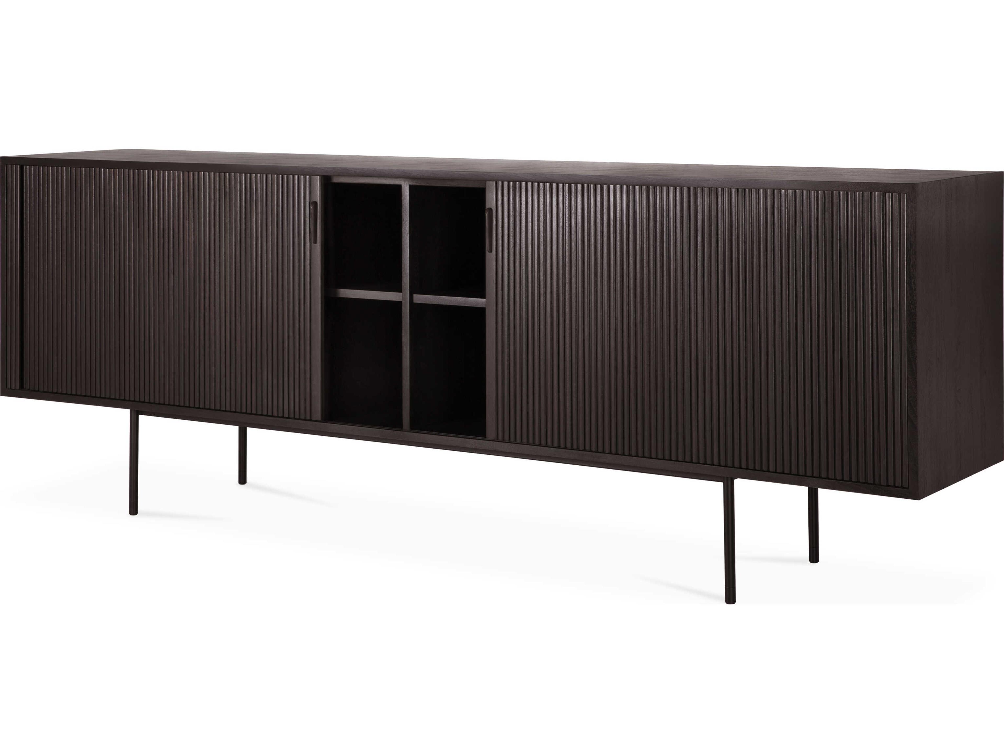 Ethnicraft Roller Max Mahogany and Teak Sideboard