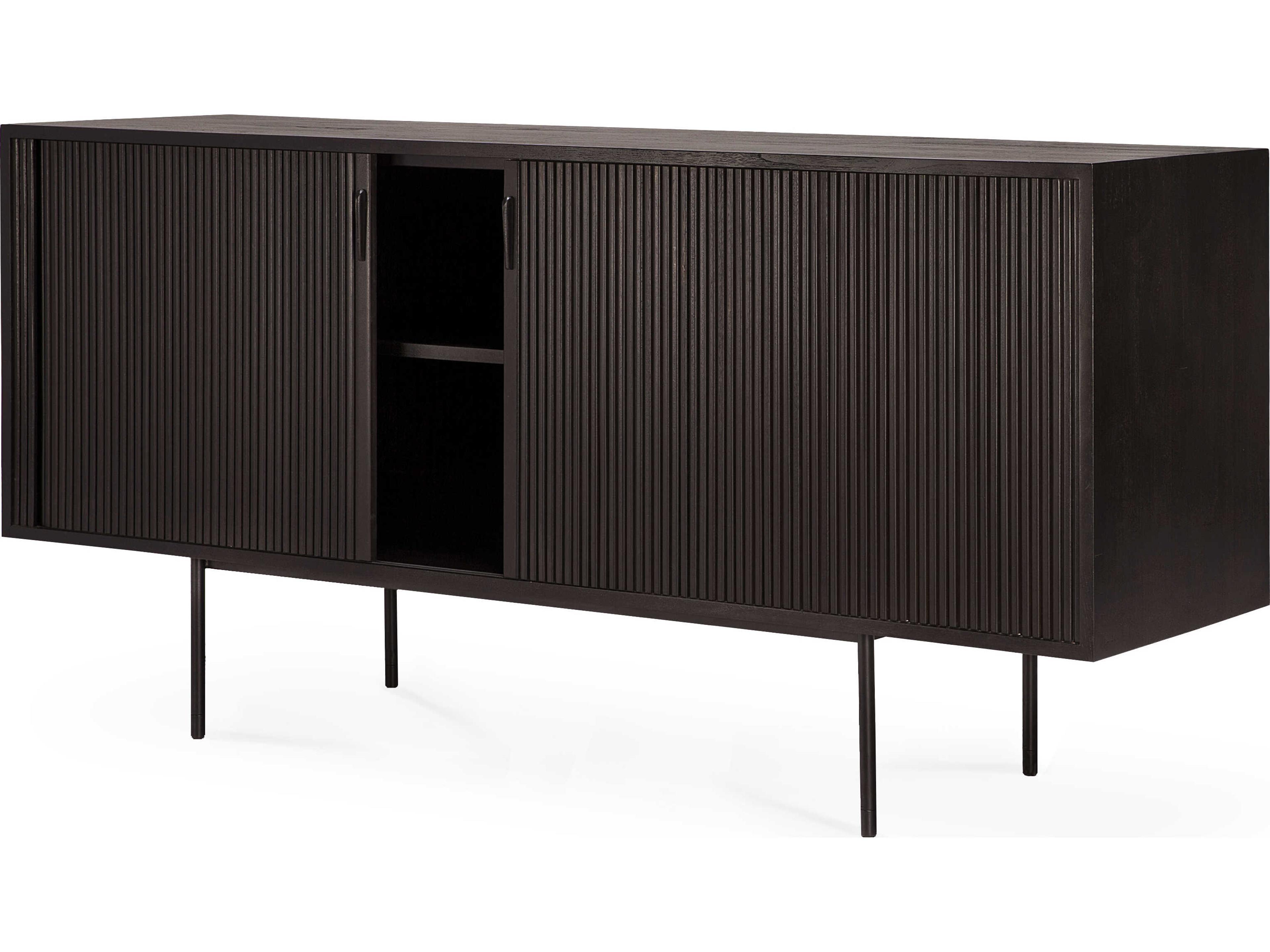 Ethnicraft Roller Max Mahogany and Teak Sideboard