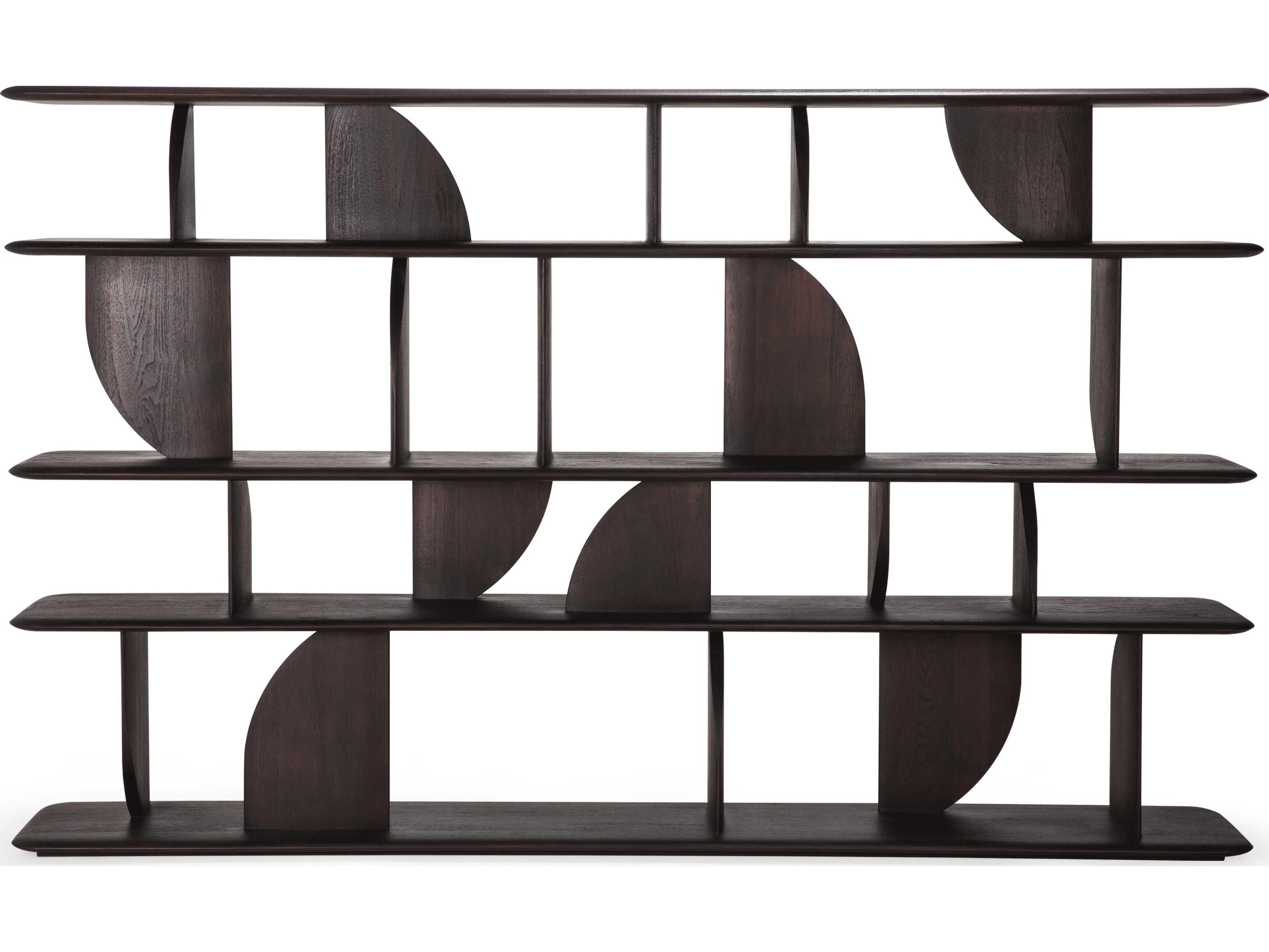 Ethnicraft Geometric Teak Dark Brown Rack