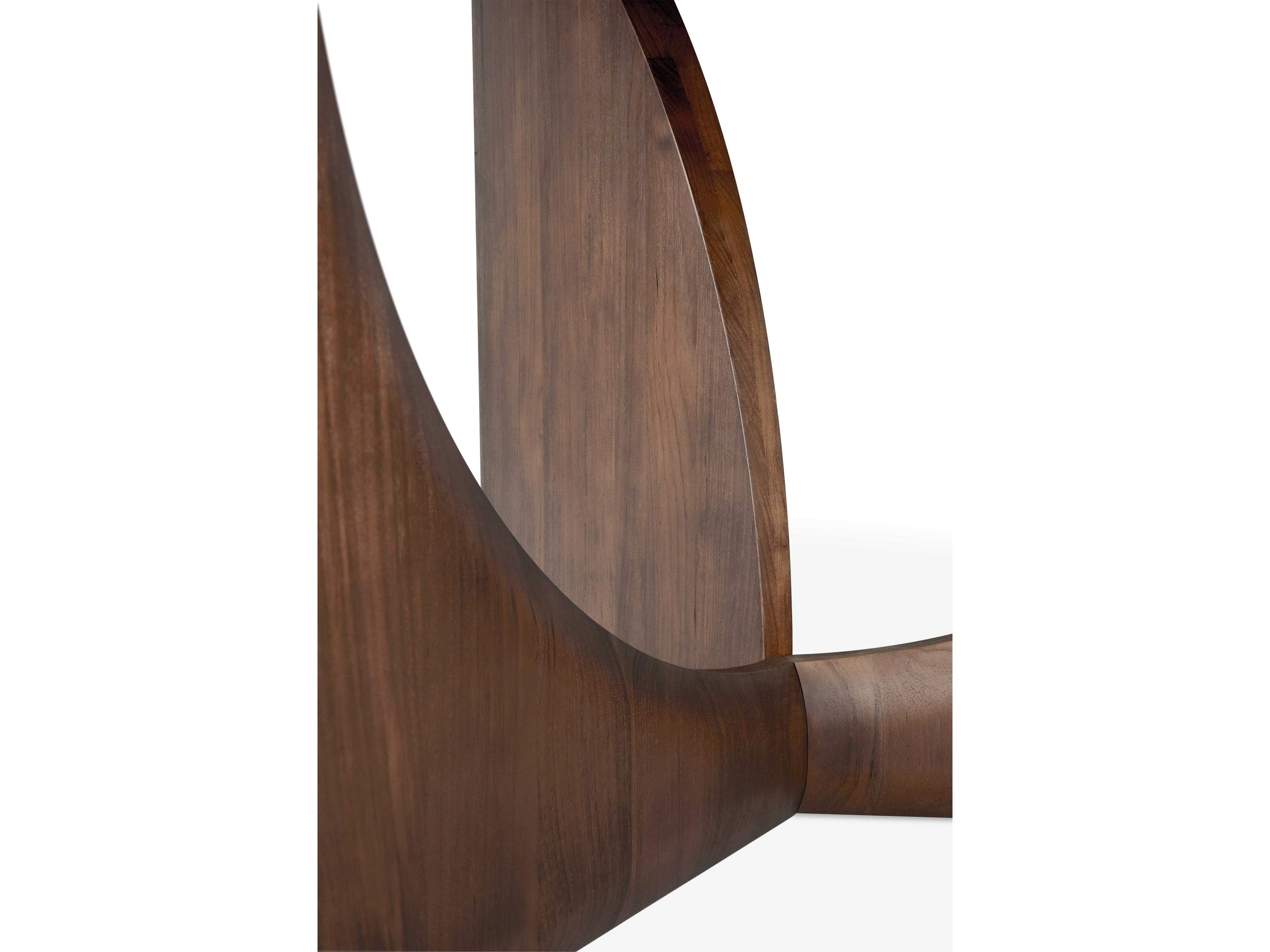 Ethnicraft Geometric Teak Brown Dining Table