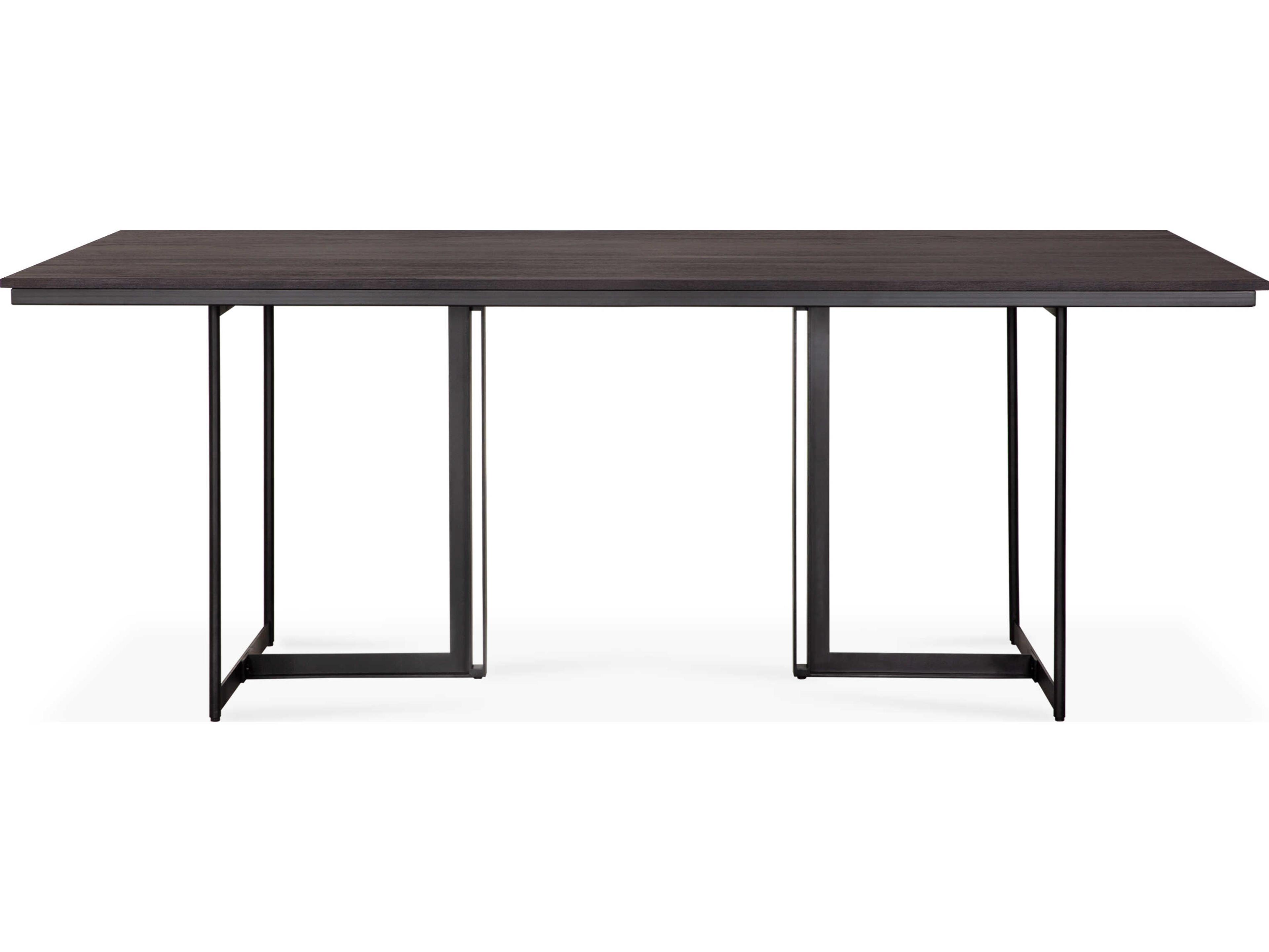 Ethnicraft Tacet Teak Dark Brown Dining Table