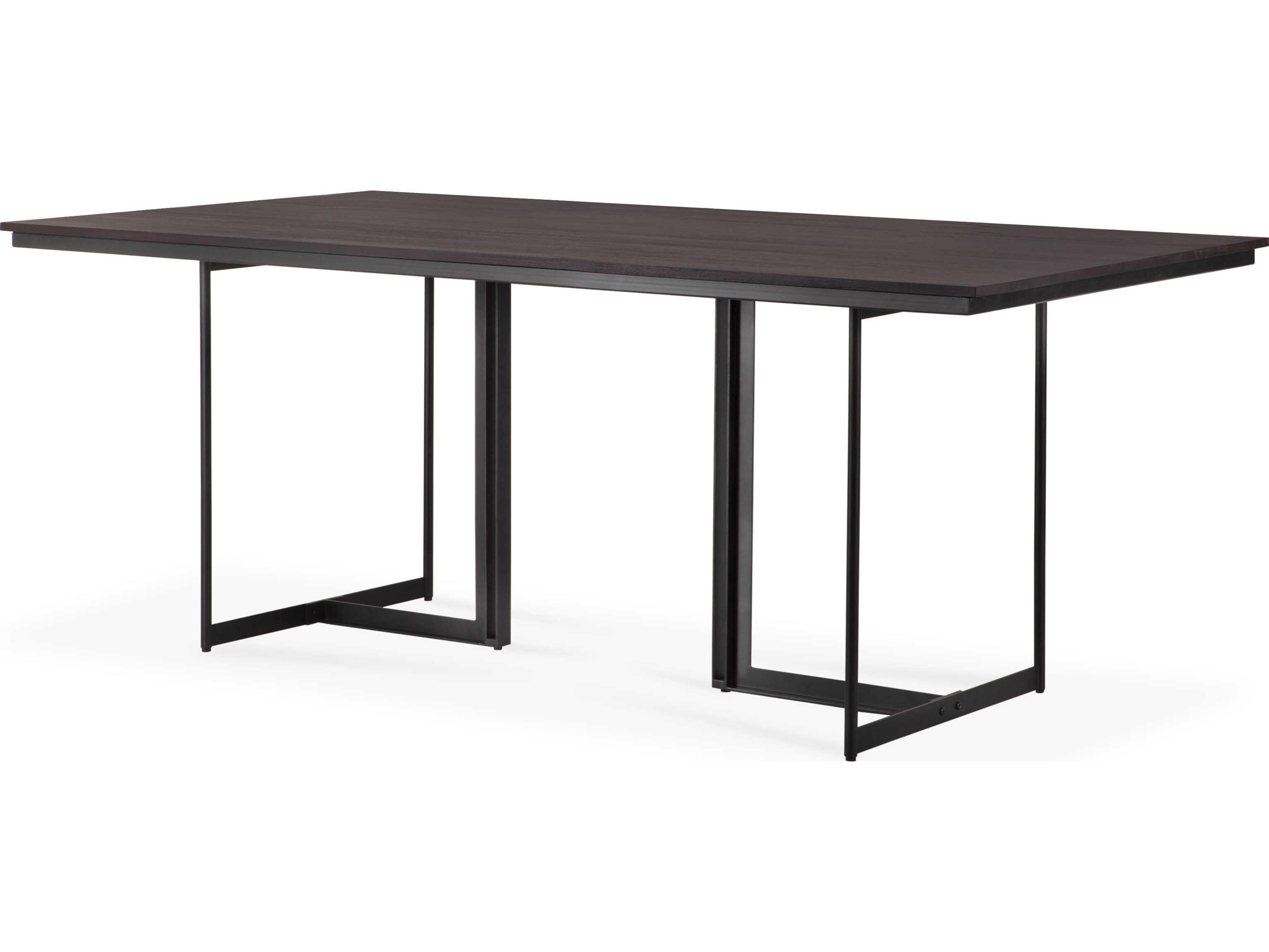 Tacet Teak Dark Brown Dining Table