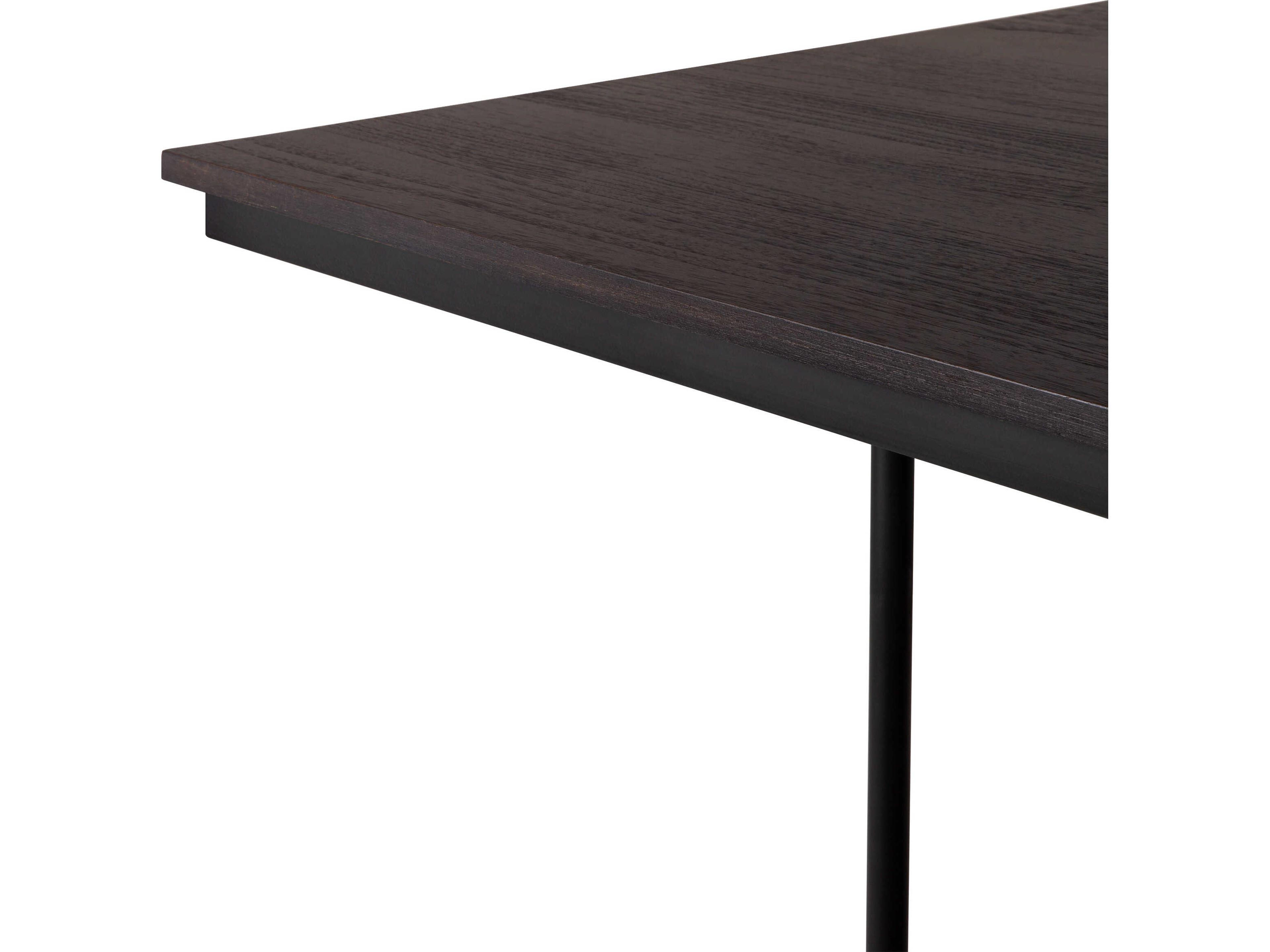 Ethnicraft Tacet Teak Dark Brown Dining Table