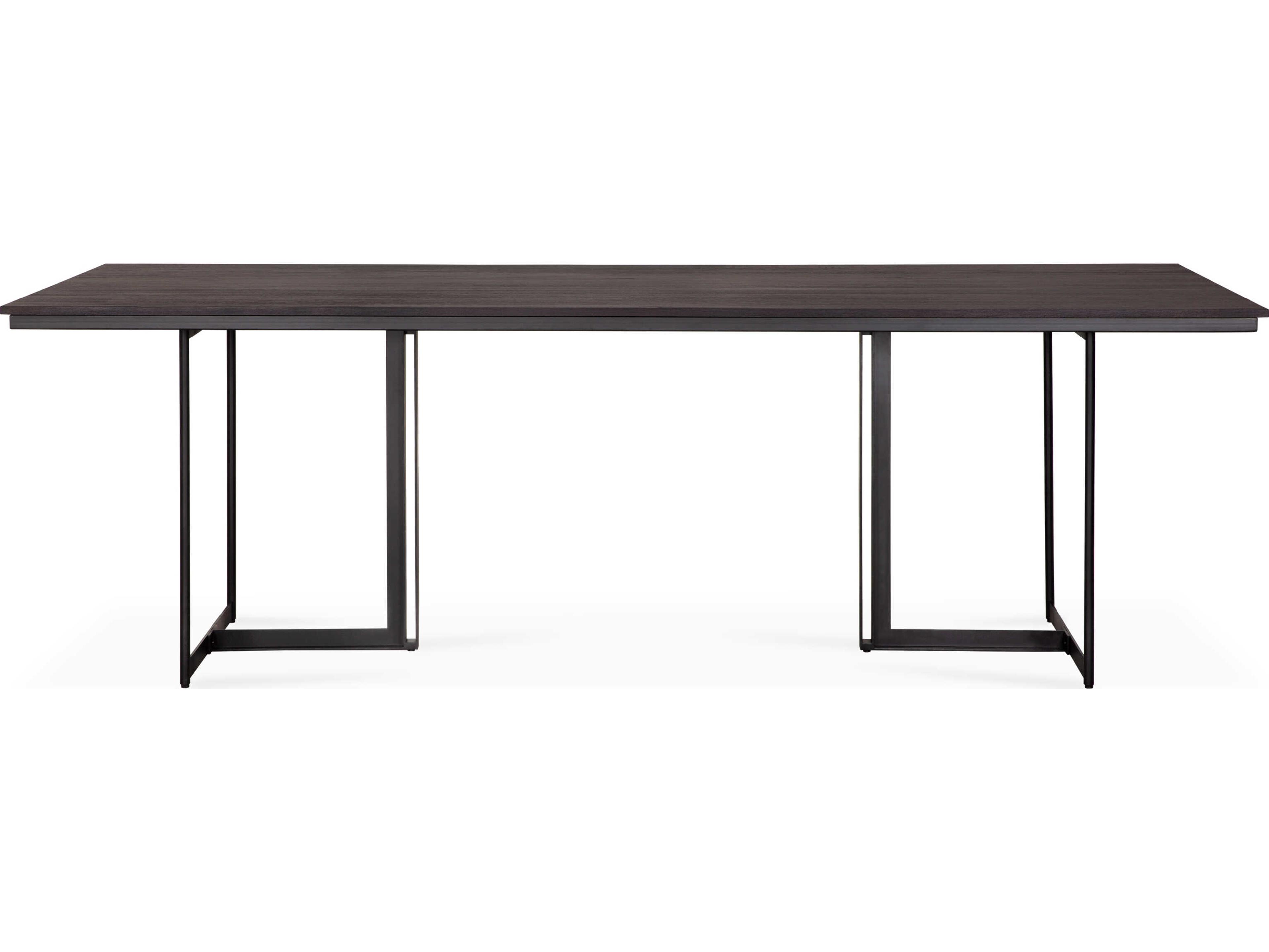 Ethnicraft Tacet Teak Dark Brown Dining Table