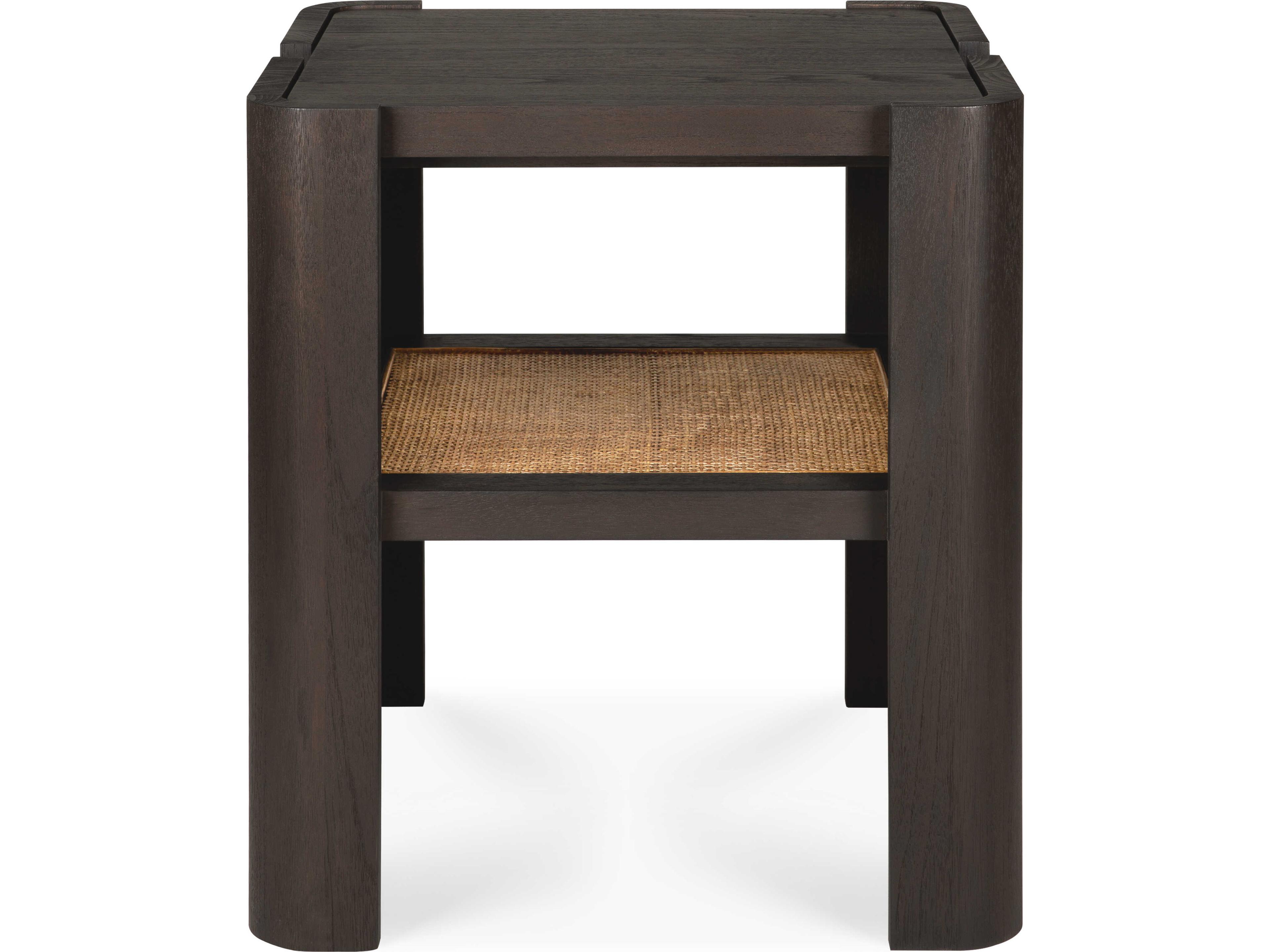 Ethnicraft Panel Teak Dark Brown Side Table