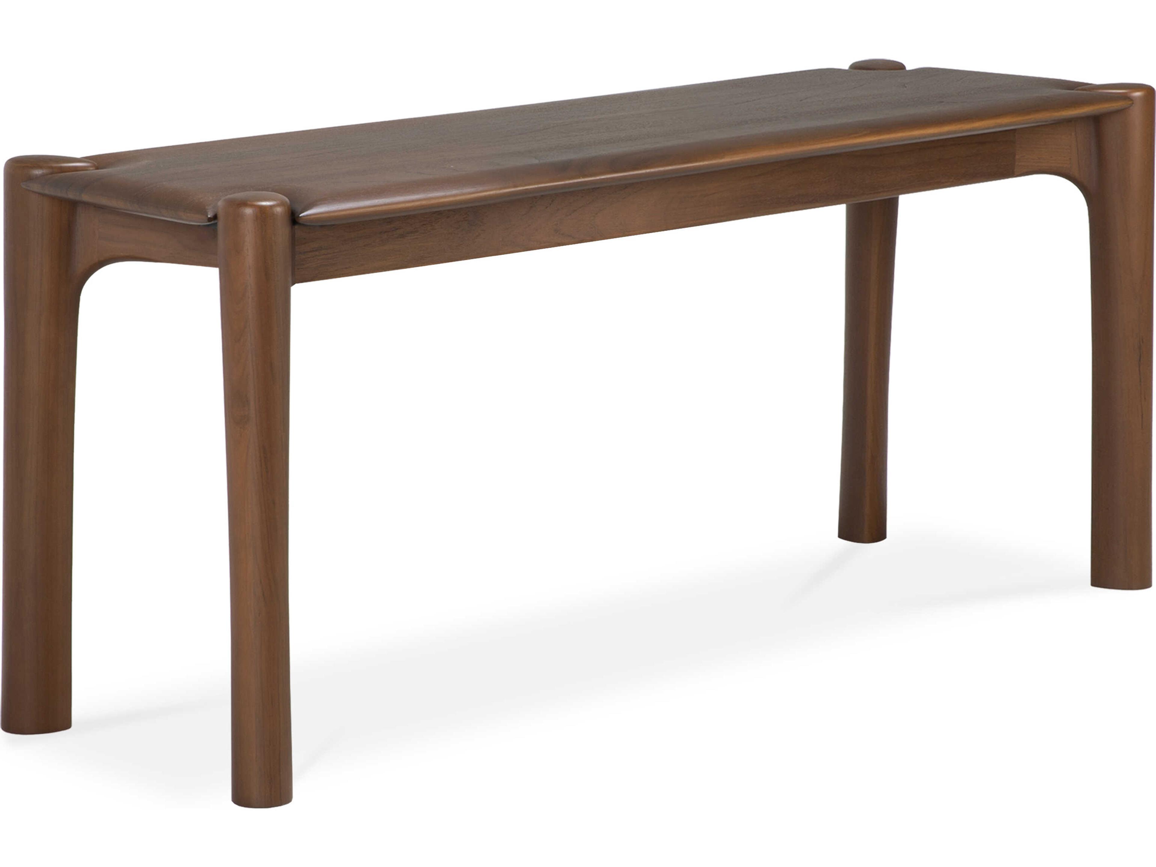 Pi Teak Brown Pi Bench