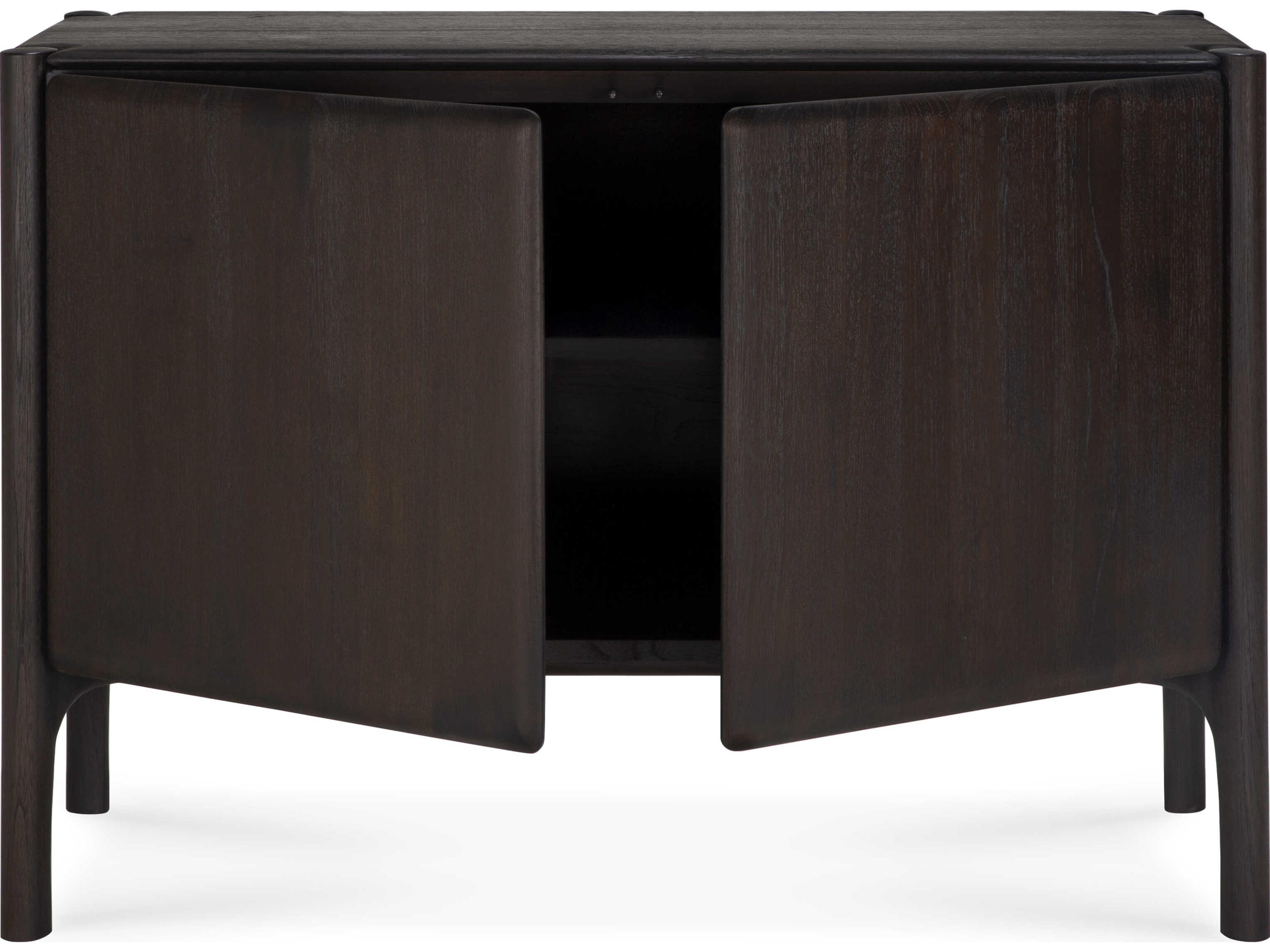 Ethnicraft Pi Teak Dark Brown Pi Sideboard