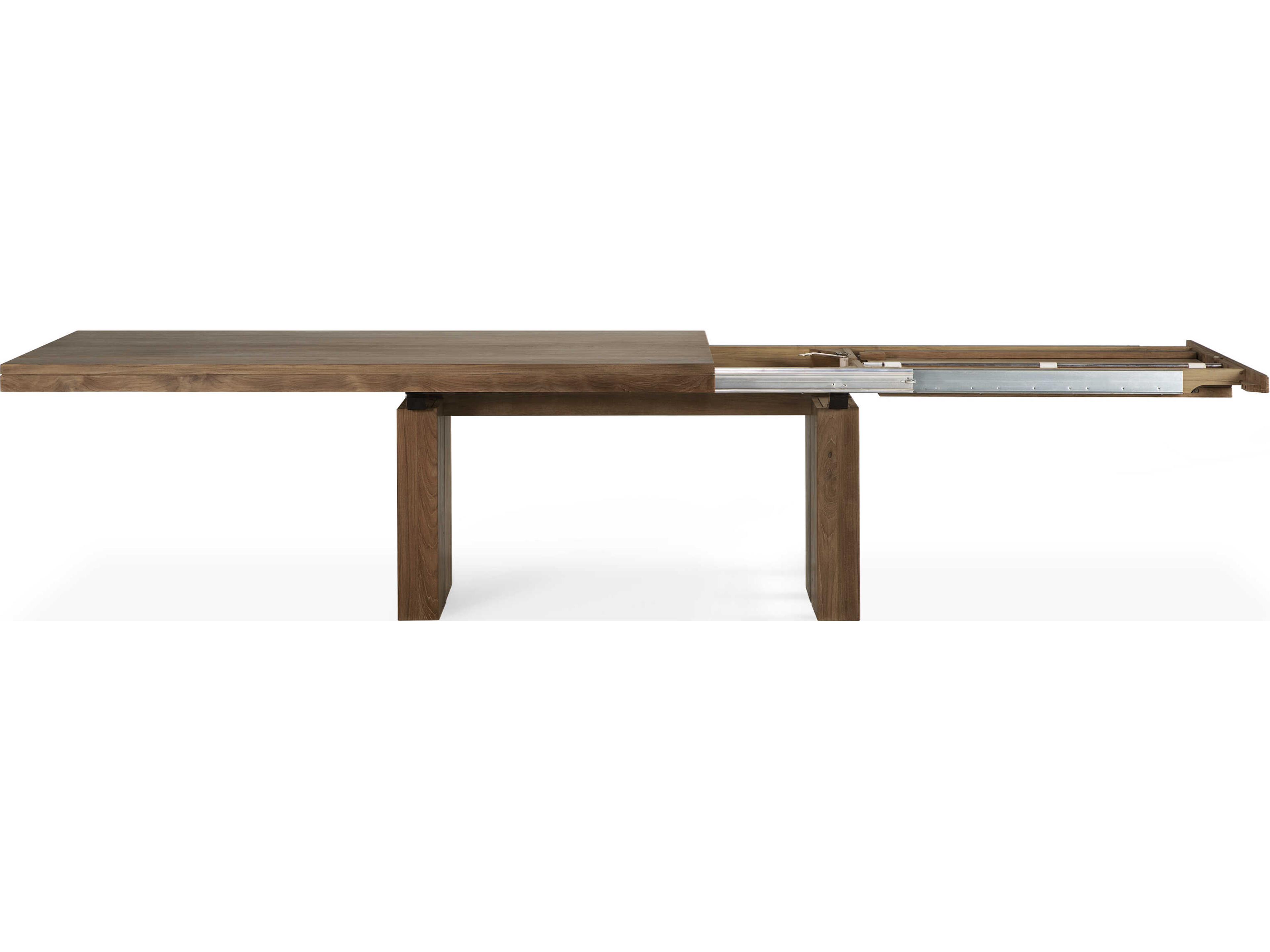 Ethnicraft Double Teak Extendable Dining Table