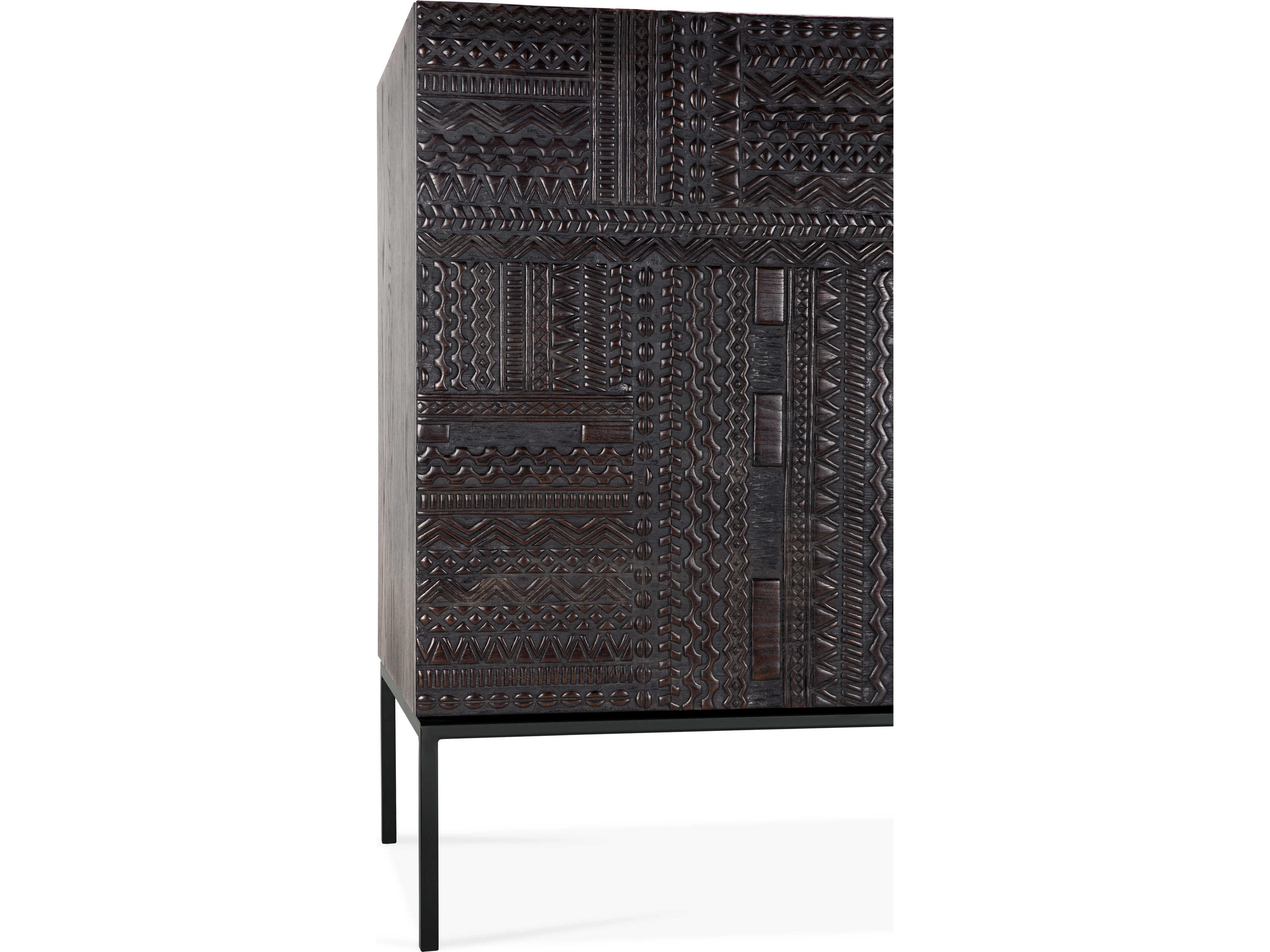 Ethnicraft Tabwa Teak Black Sideboard
