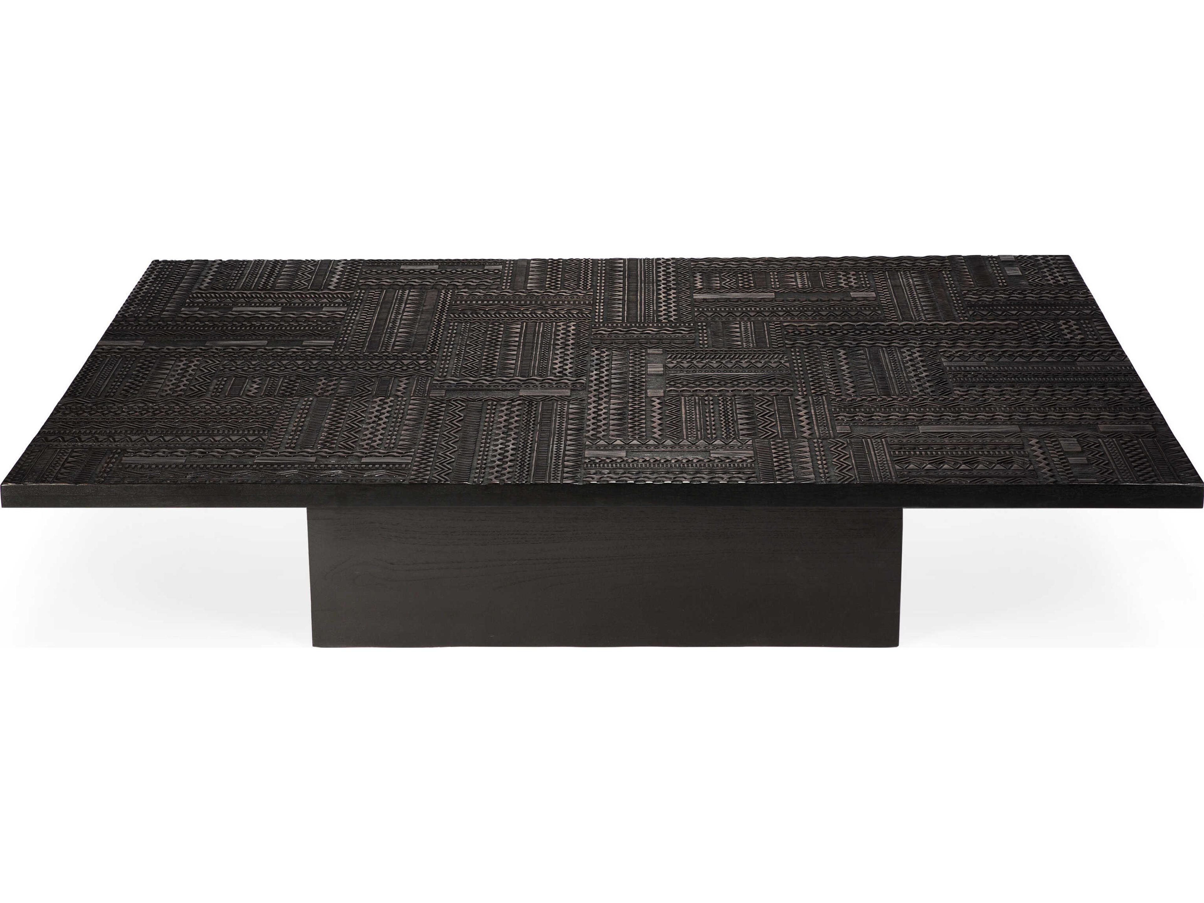 Ethnicraft Tabwa Teak Black Coffee Table