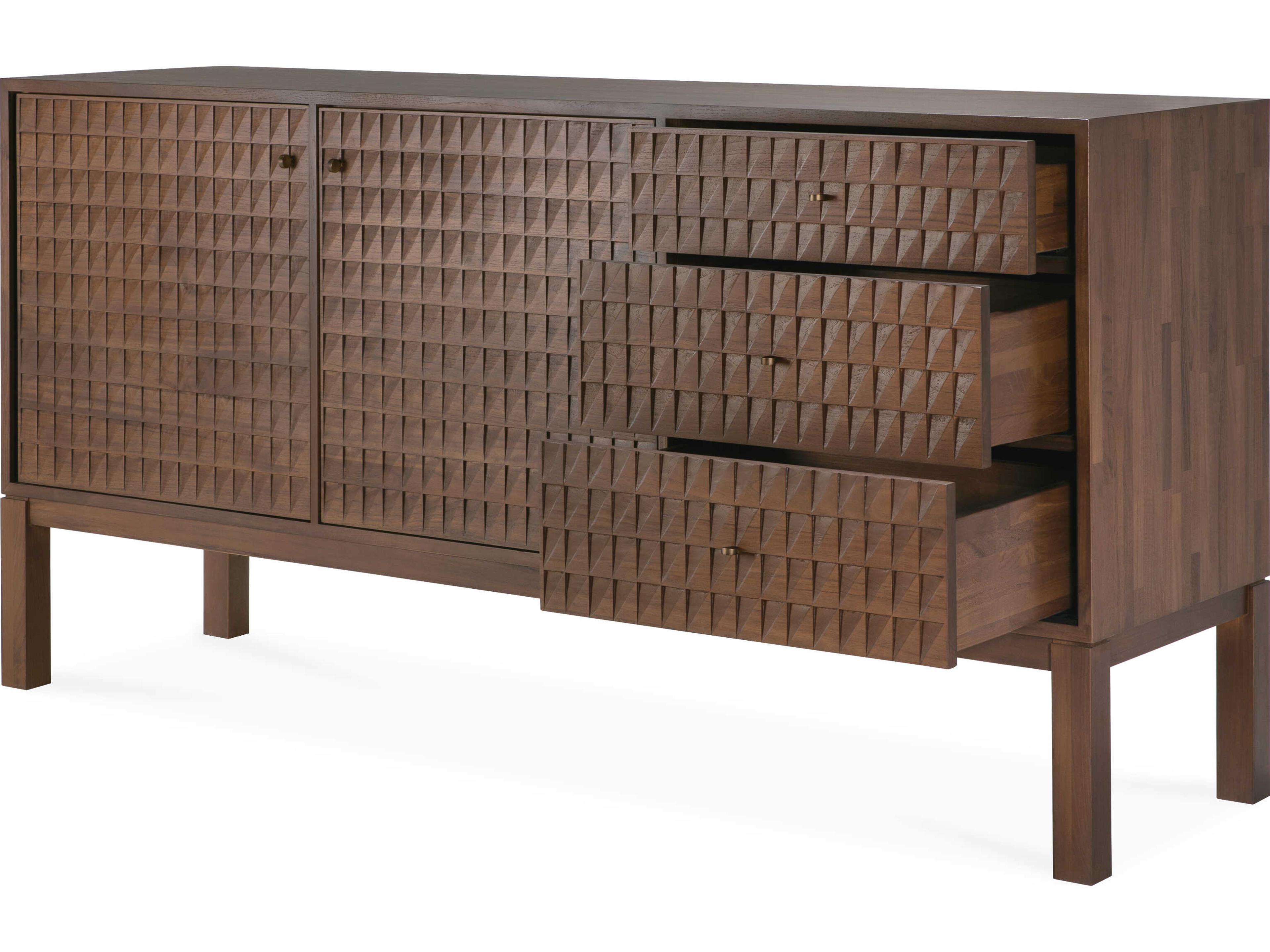 Ethnicraft Sono Teak Light Brown Sideboard