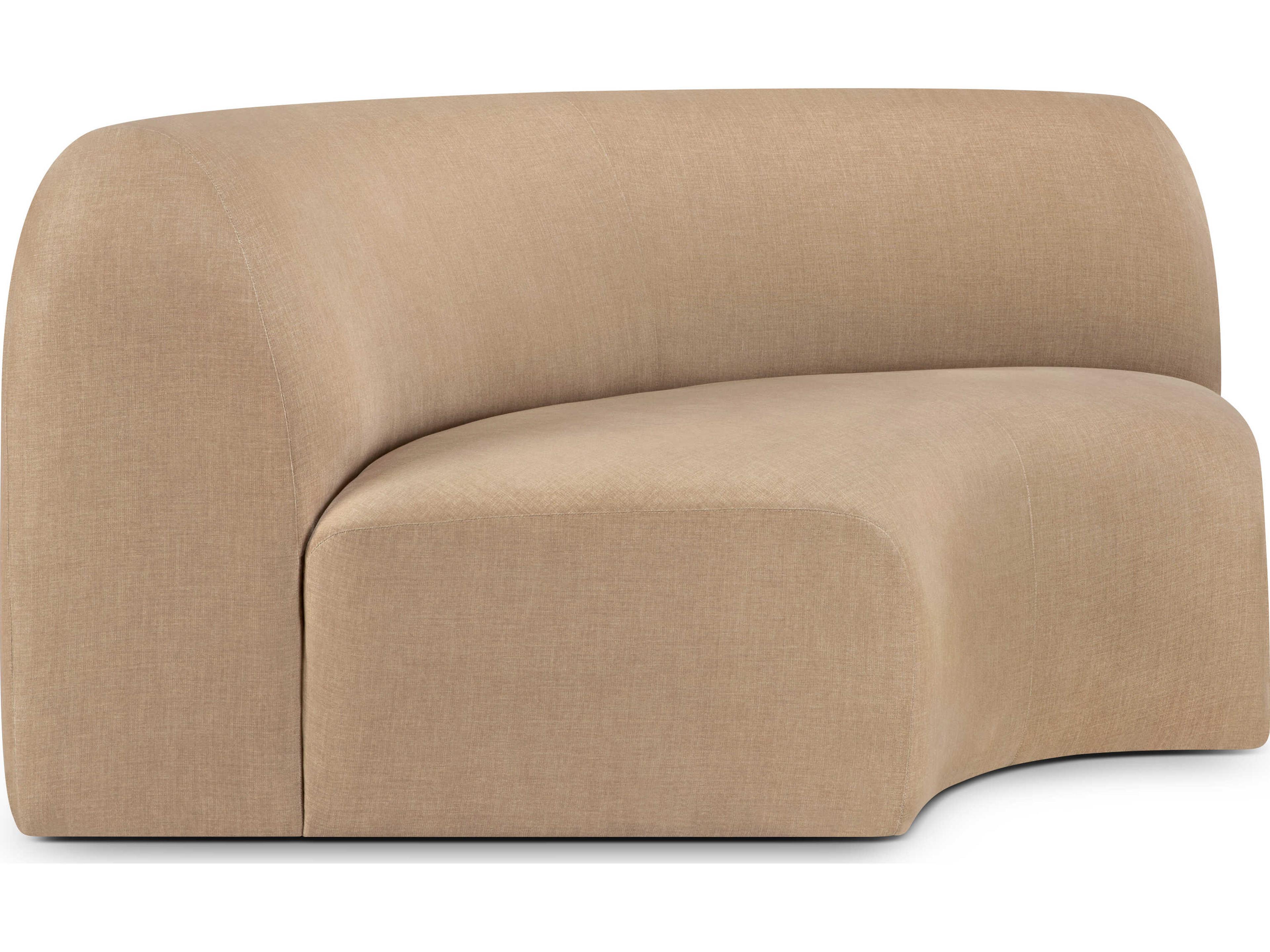 Bulky Light Sepia Modular Sofa